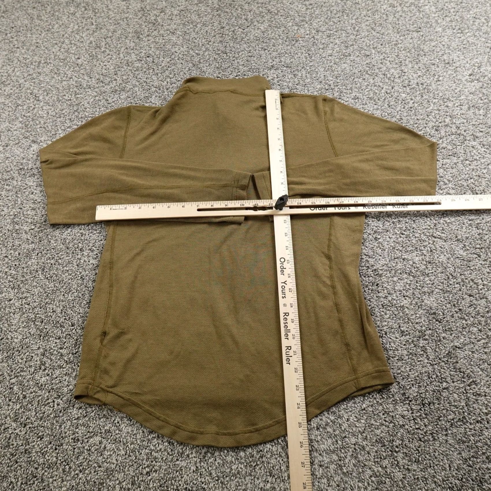 Industrie Orc Industries Pullover Mens M Brown 1/4 Zip Long Sleeve Base Layer Top Army Size US M / EU 48-50 / 2 - 4 Thumbnail
