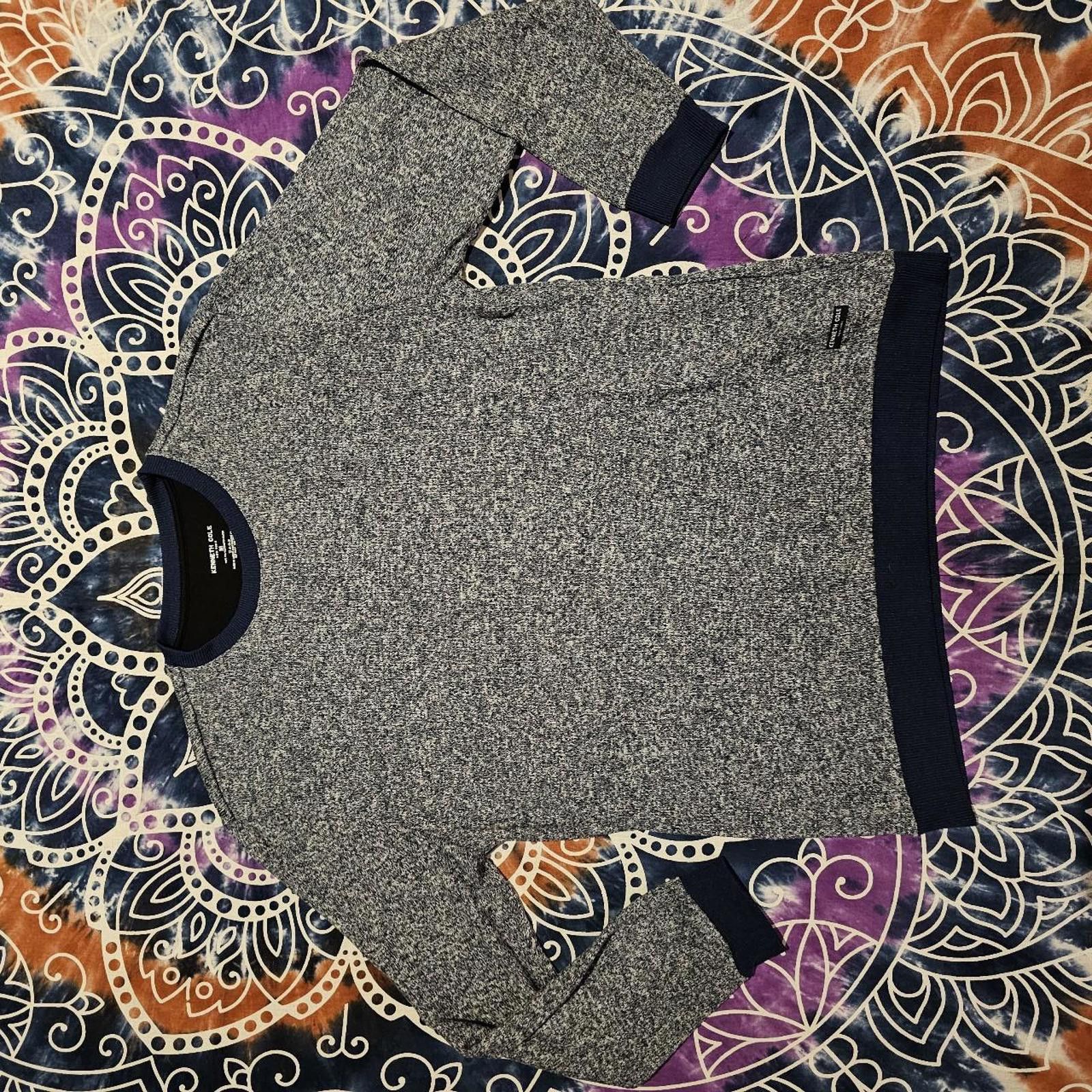 Kenneth Cole Kenneth Cole Men's Navy Sweater Size US M / EU 48-50 / 2 - 1 Thumbnail