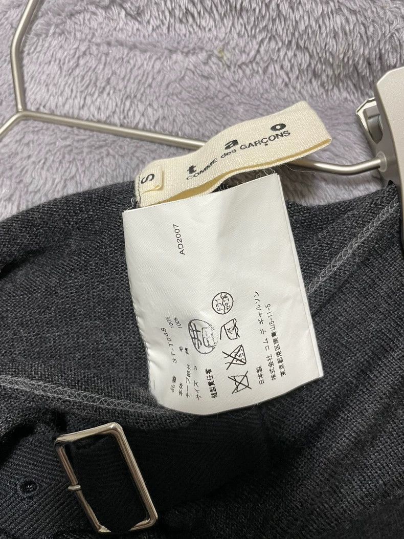 Comme des Garcons Comme des Garcons size S Pinch-pleated double-button knitt Size 22" - 6 Thumbnail