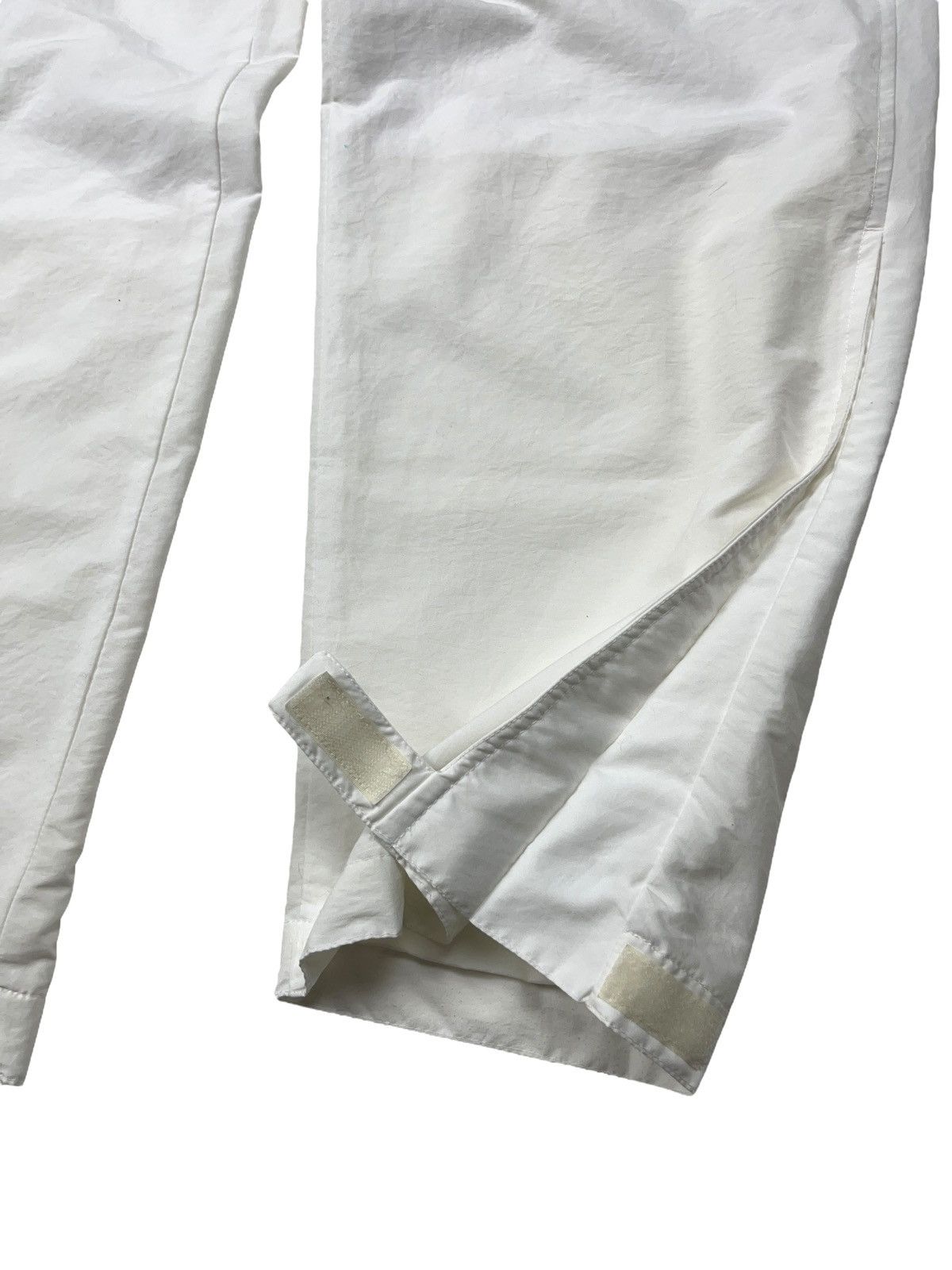 Nike Nike 00s Vintage Track Pants Velcro y2k White size M Size US 32 / EU 48 - 5 Thumbnail