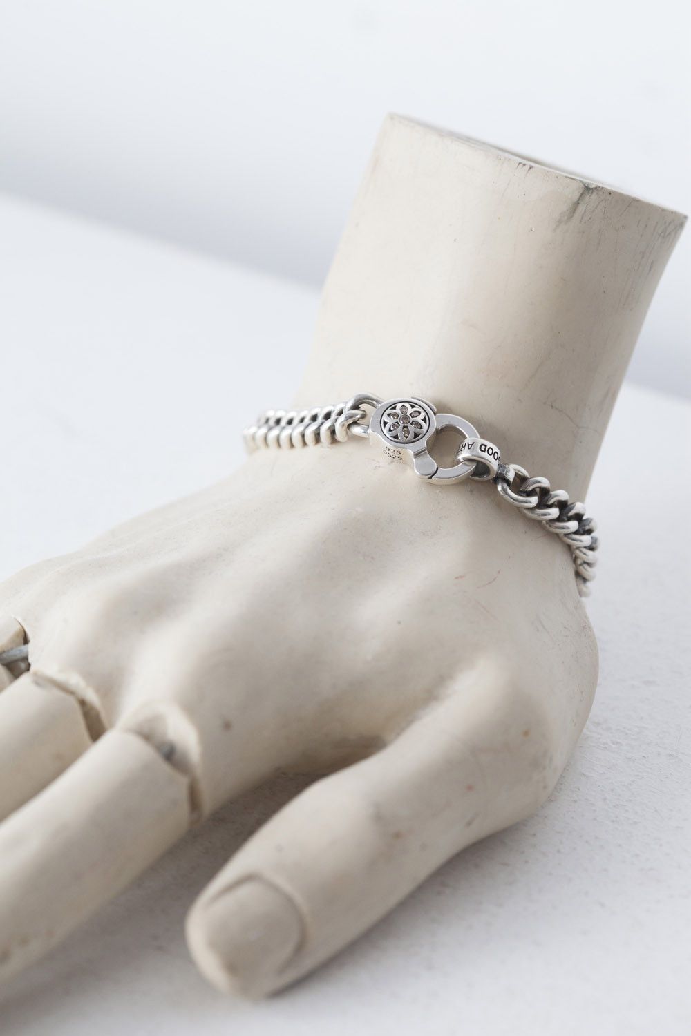GOOD ART HLYWD GOOD ART curb chain w diamonds 18cm Size ONE SIZE - 2 Thumbnail