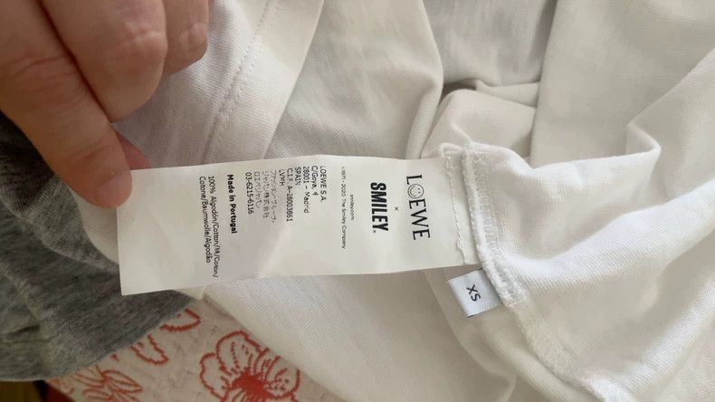 Loewe LOEWE Smiley co-branded limited edition T-shirt Size XS / US 0-2 / IT 36-38 - 2 Thumbnail