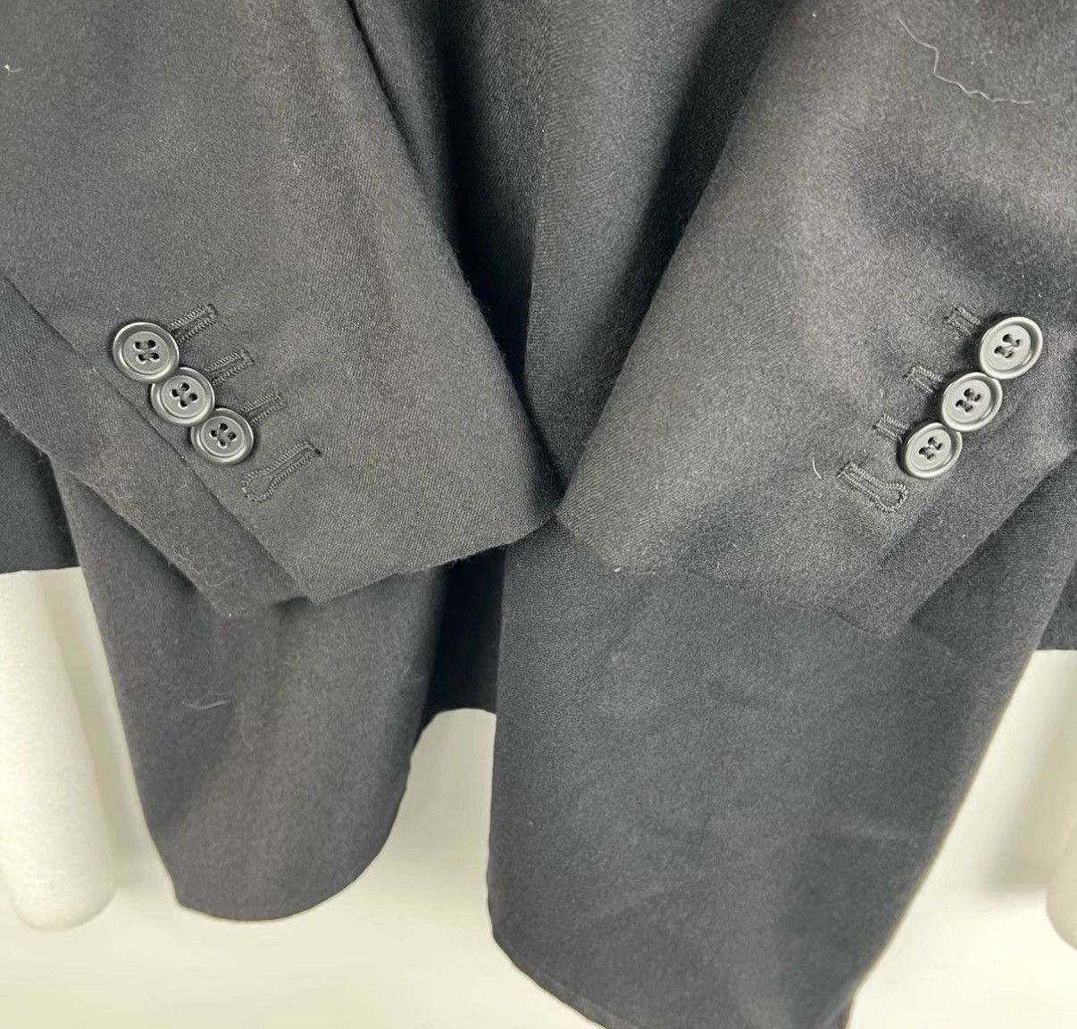 Maison Margiela Maison Margiela Vintage Black Snap Button Blazer K12 Size XS / US 0-2 / IT 36-38 - 6 Thumbnail