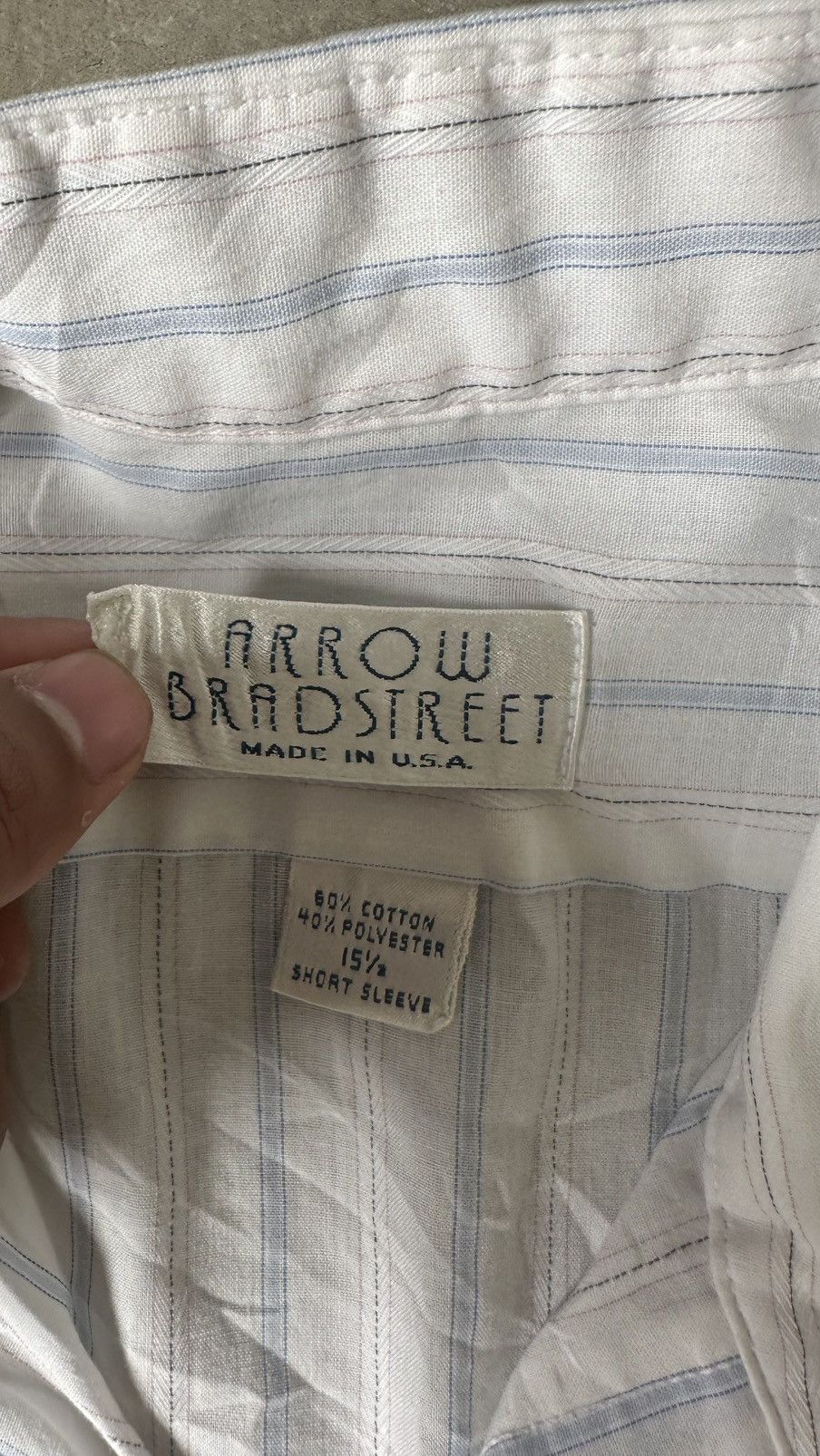 Arrow VINTAGE 80S ARROW BRADSTREET MADE IN USA SHIRT Size US M / EU 48-50 / 2 - 7 Thumbnail