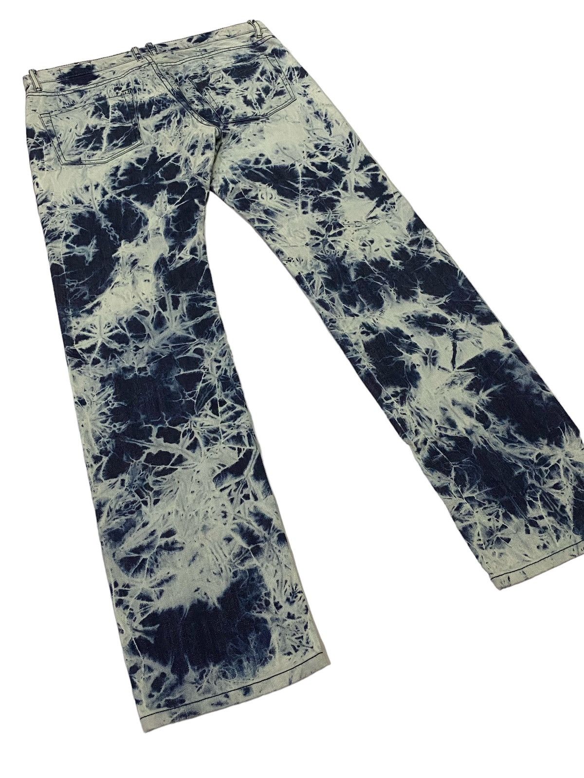 Japanese Brand × Roen × semanticdesign 2009 Roen X Semantic Design Acid Wash Denim Pants Size US 33 - 23 Thumbnail