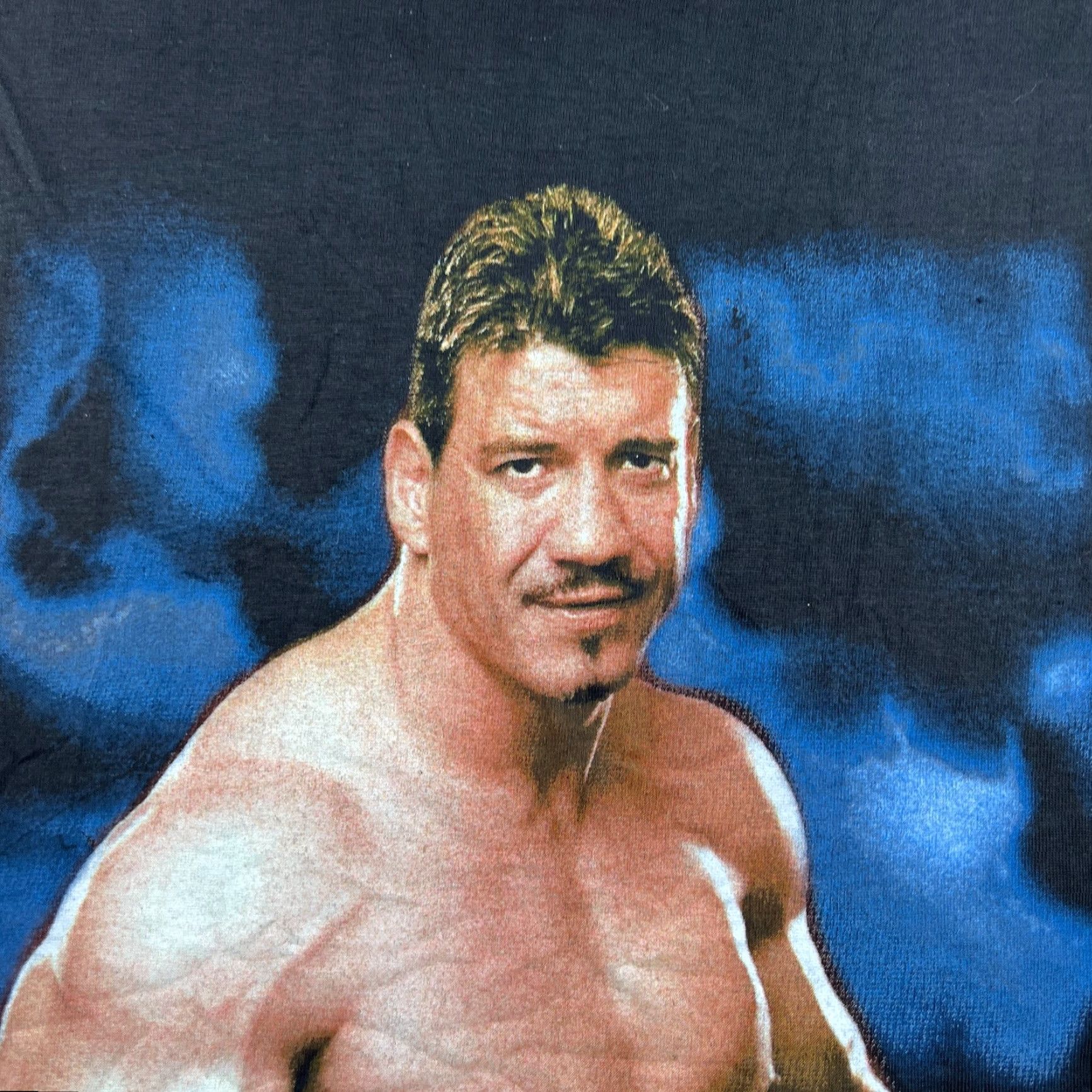 Vintage VINTAGE Eddie Guerrero Latino Heat T-Shirt L Mens Black Cotton Short Sleeve 90s 2000s Wrestling Viva La Raza Size US L / EU 52-54 / 3 - 4 Thumbnail