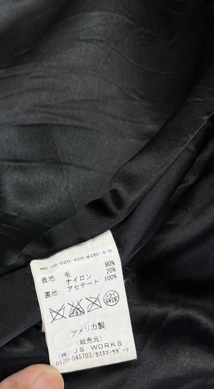 Fidelity Vintage Fidelity X Journal Standard Black Wool Jacket Size S / US 4 / IT 40 - 8 Thumbnail