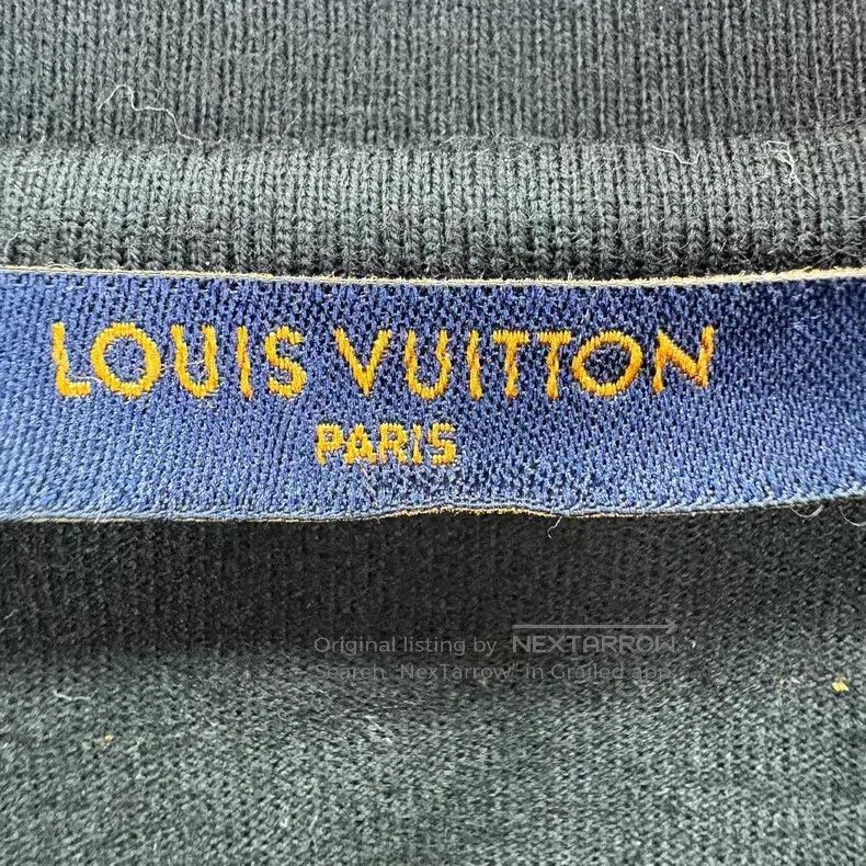 Louis Vuitton Louis Vuitton Black Embossed Logo T-Shirt Size US M / EU 48-50 / 2 - 5 Thumbnail