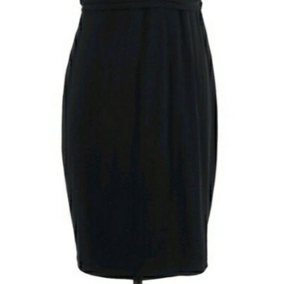 Vintage Vtg David Meister Black Cocktail Dress Sz 6 Jeweled Peekaboo Size M / US 6-8 / IT 42-44 - 6 Thumbnail