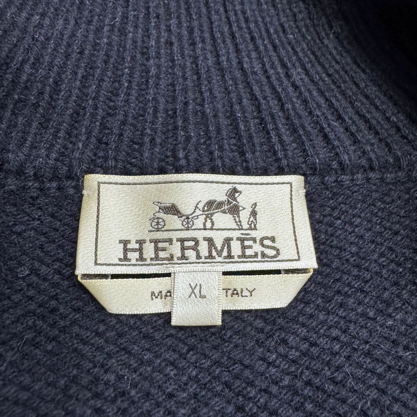 Hermes Hermes Alpaca & Wool Blend Knit Sweater XL 98% New Size US XL / EU 56 / 4 - 2 Thumbnail