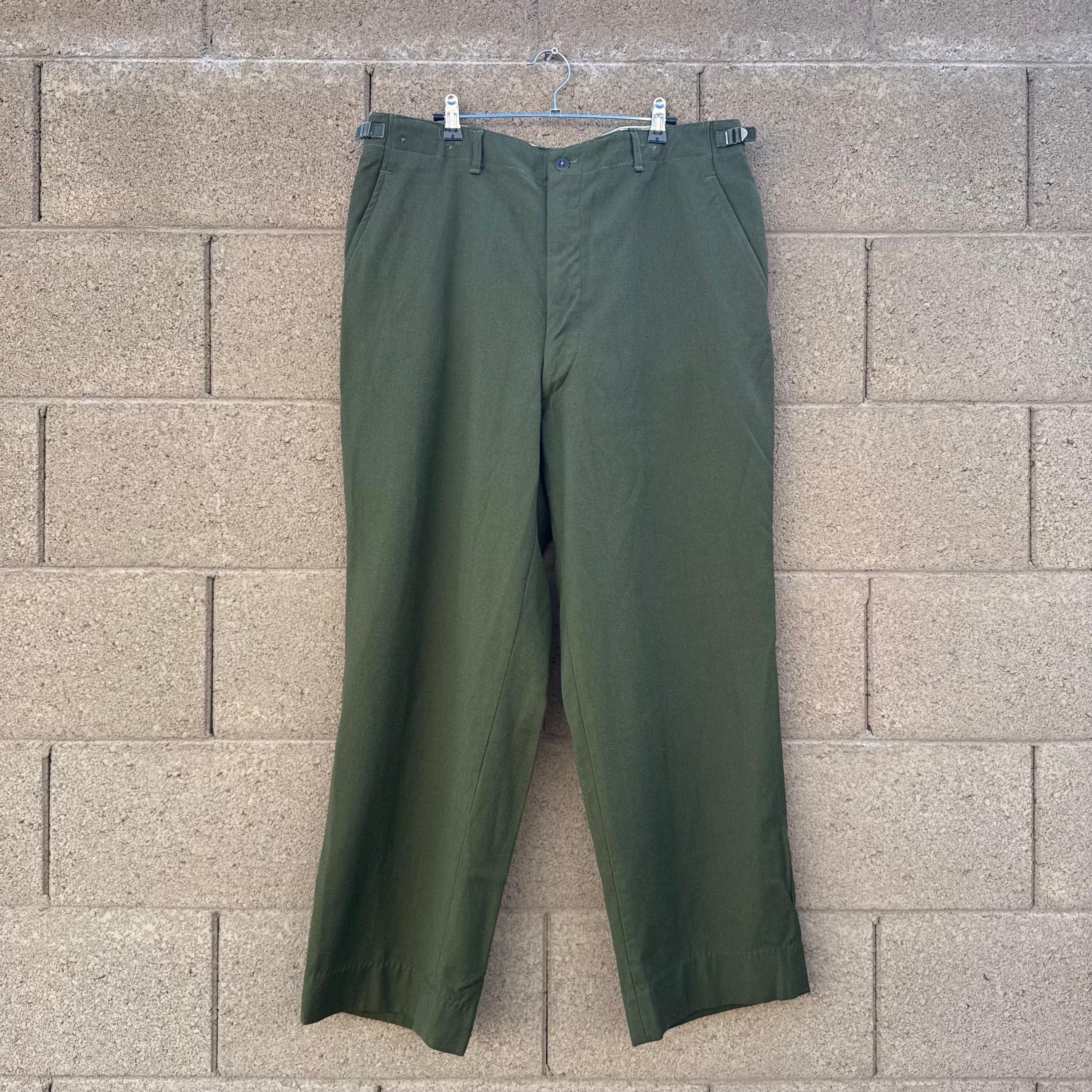 Vintage 50's US Military Wool Field M-51 Trousers Size US 38 / EU 54 - 1 Thumbnail