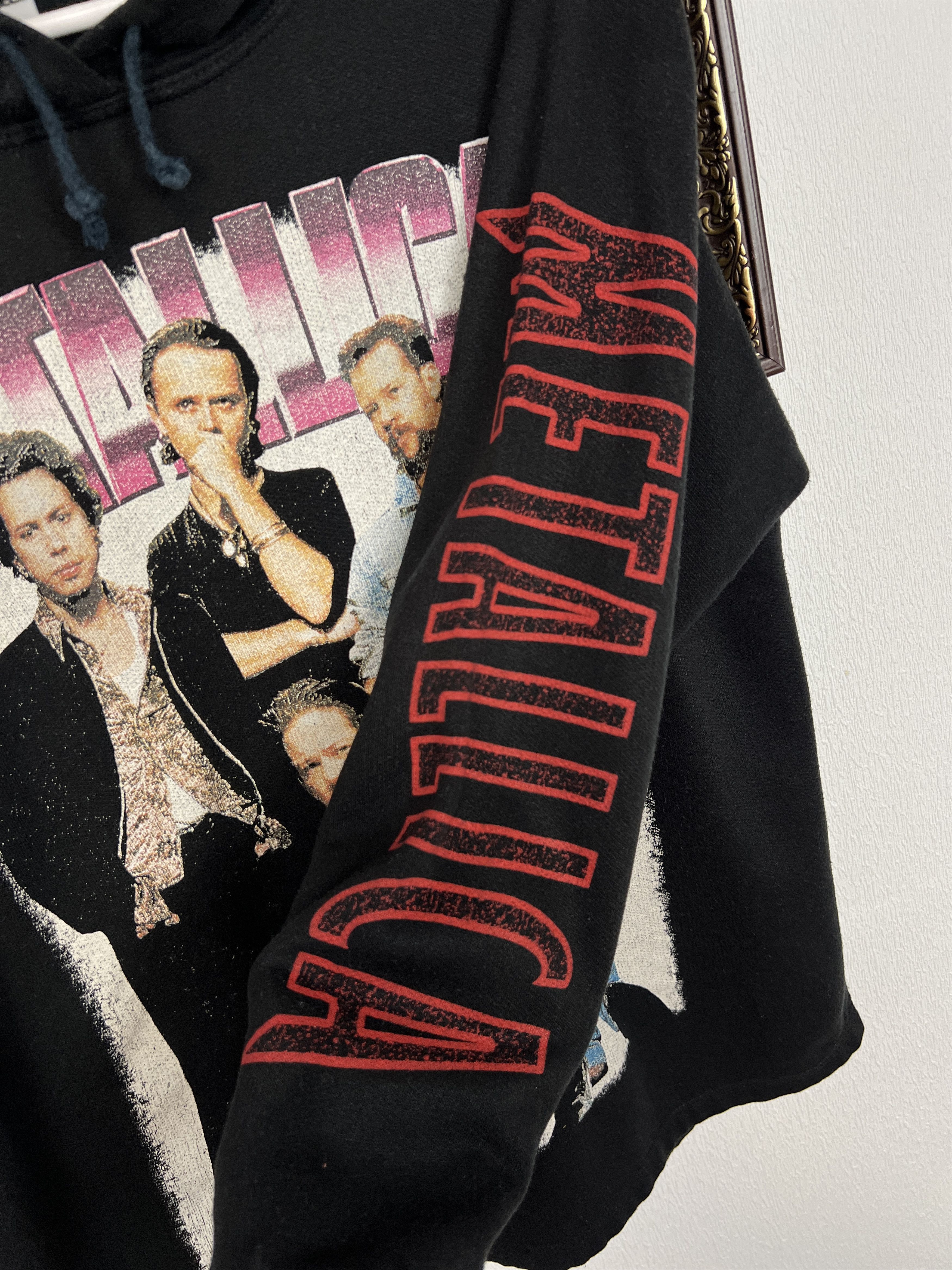 Vintage Vintage 90's Metallica Load Reload Jacket Over Print Hoodie Size US M / EU 48-50 / 2 - 11 Thumbnail