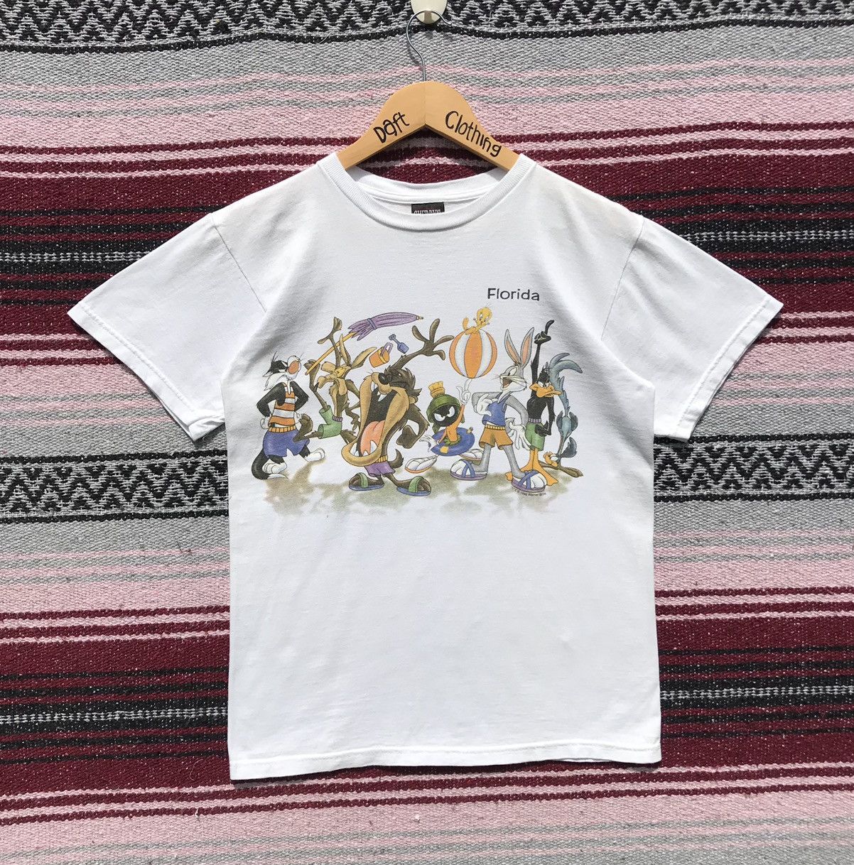 Vintage × Warner Bros Vintage Looney Tunes World Movie Shirt©️1998 Warner Bros Size US S / EU 44-46 / 1 - 1 Thumbnail