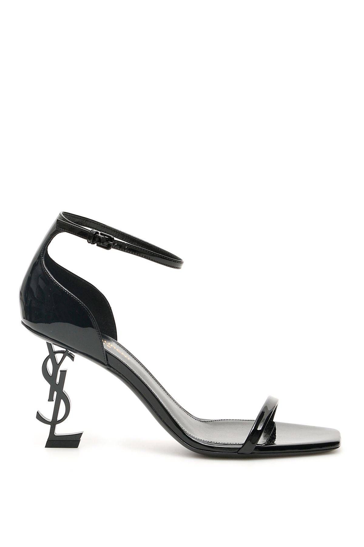 image of YVES Saint Laurent Opyum Sandals Size Eu 40 For Women in Black