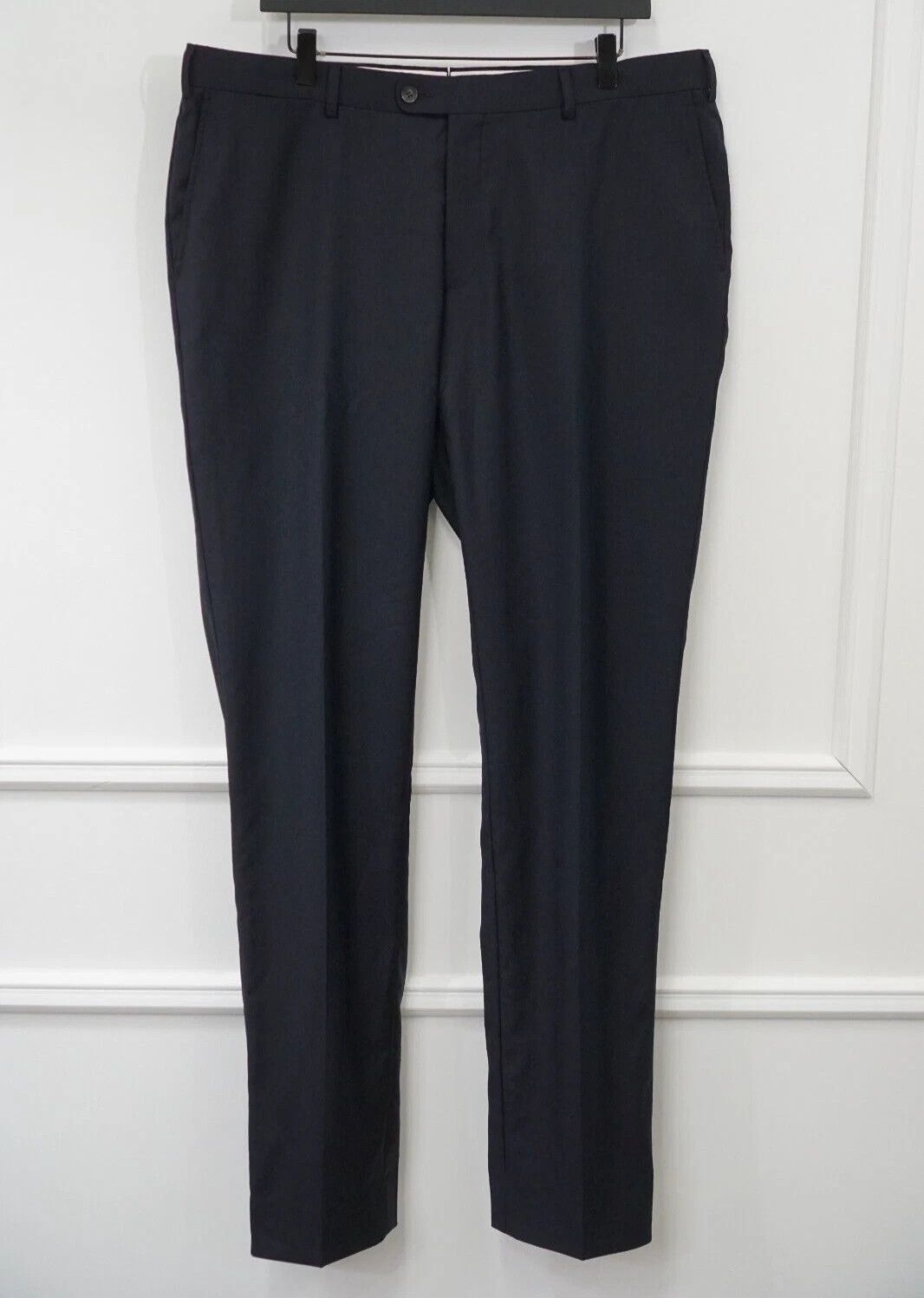 Suitsupply Men Suitsupply 3 Piece Suit La Spalla Navy Blue 102 UK/US42L Size 42L - 8 Thumbnail