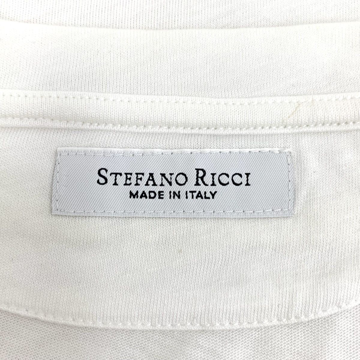 Stefano Ricci Stefano Ricci White Eagle Head Short Sleeve T-shirt K26WX Size US L / EU 52-54 / 3 - 5 Thumbnail