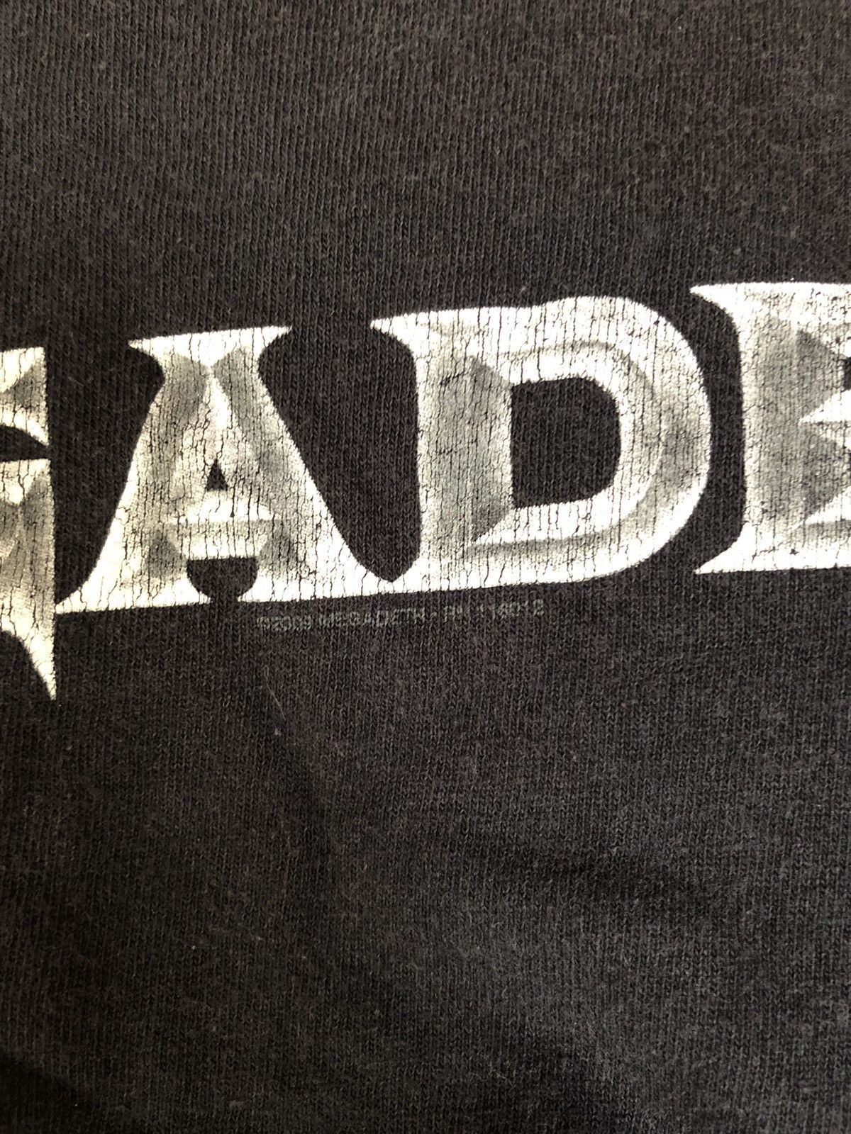 Band Tees Vintage Megadeth Rock Band Spellout Logo Shirt Tee Size US M / EU 48-50 / 2 - 7 Thumbnail