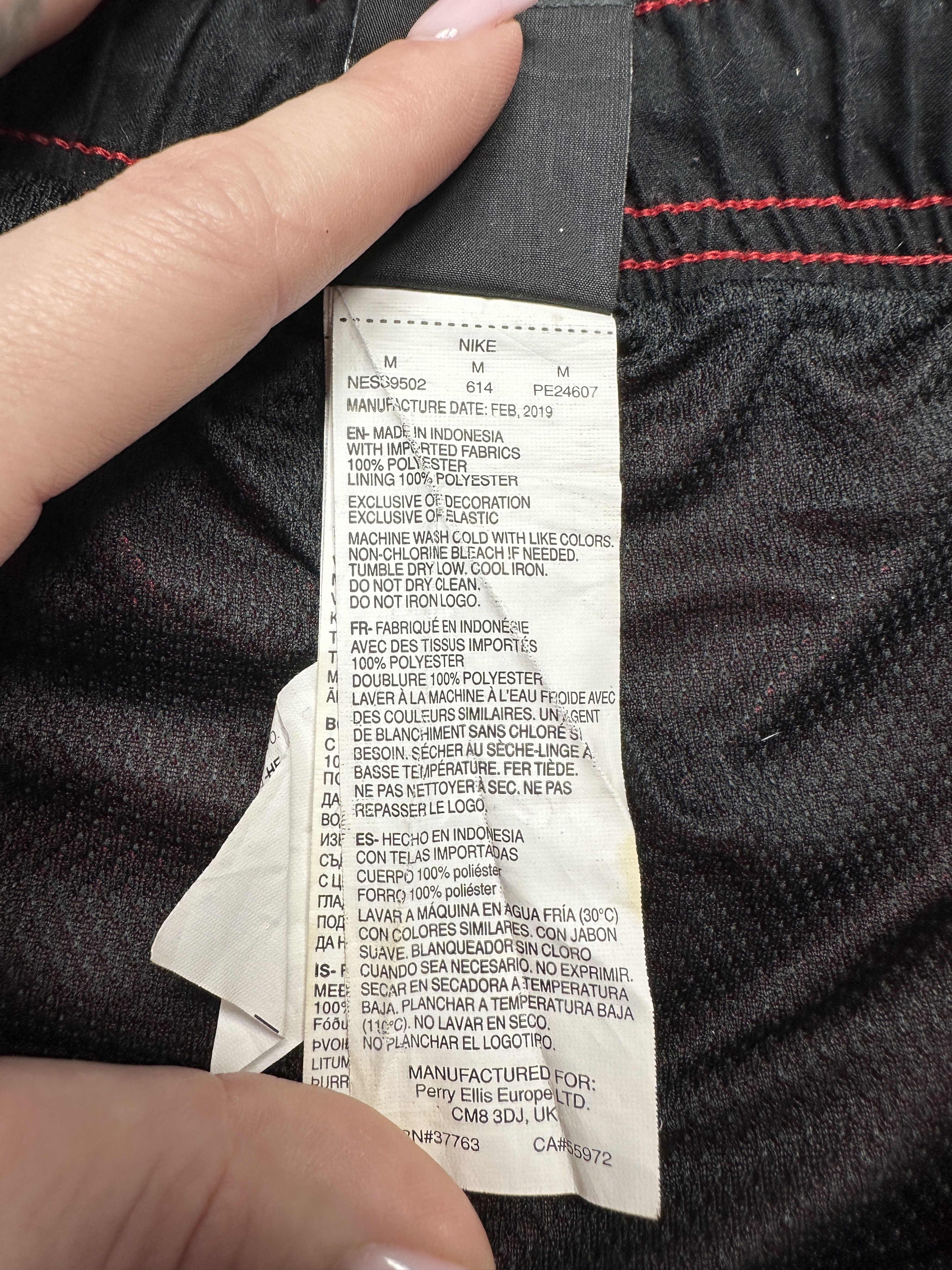 Nike Nike Mens Nylon Shorts Size US 32 / EU 48 - 6 Thumbnail