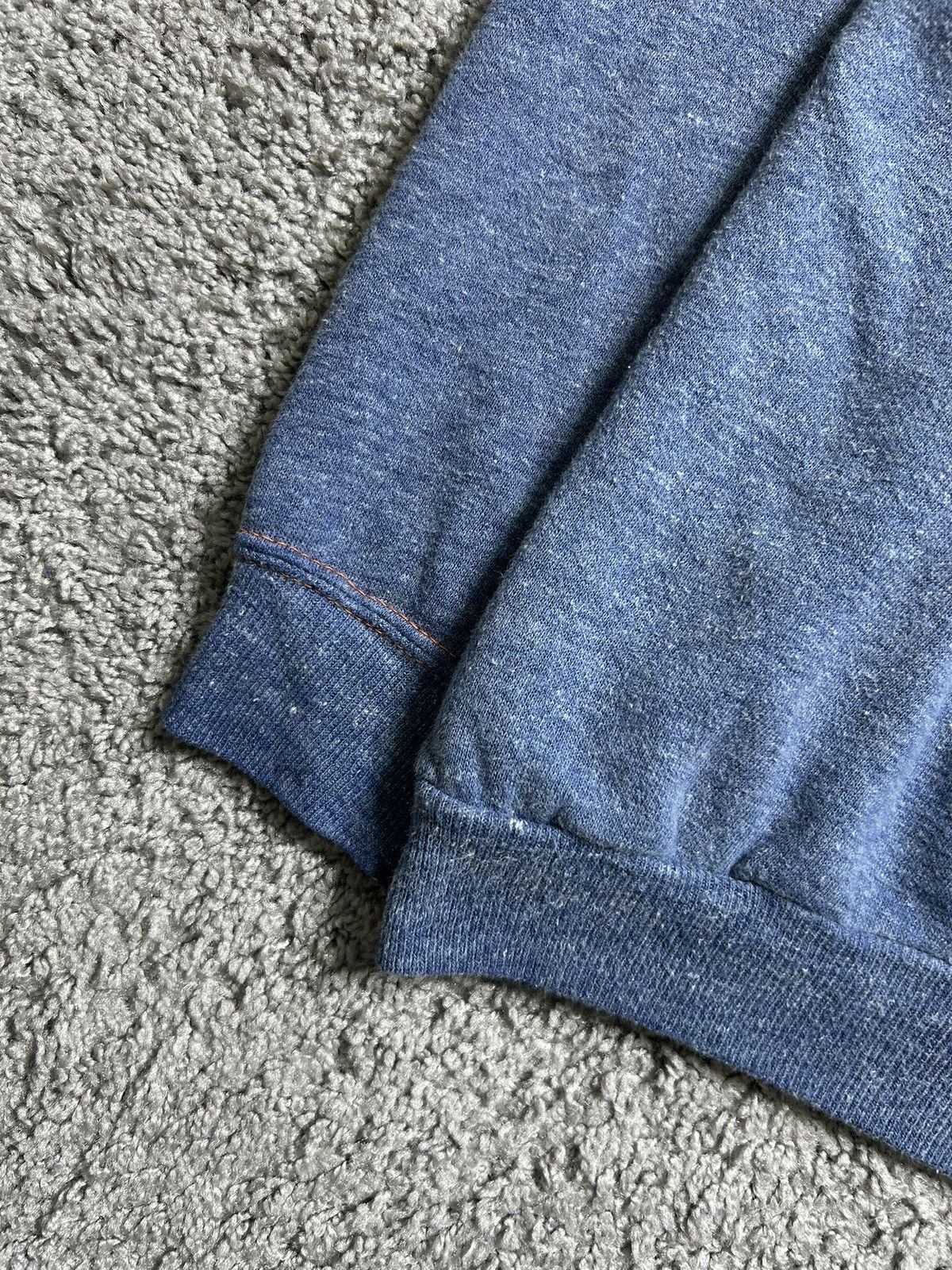 Sears Vintage 70s/80s Sears Penneys Kings Road Quarter Zip Sweat Size US L / EU 52-54 / 3 - 3 Thumbnail
