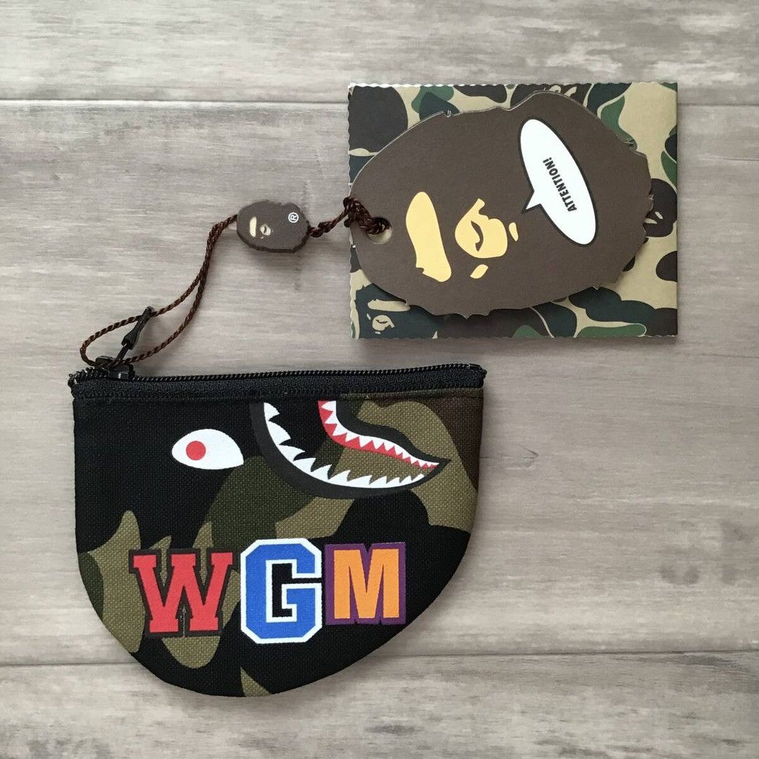 Bape BAPE SHARK MINI WALLET | Grailed