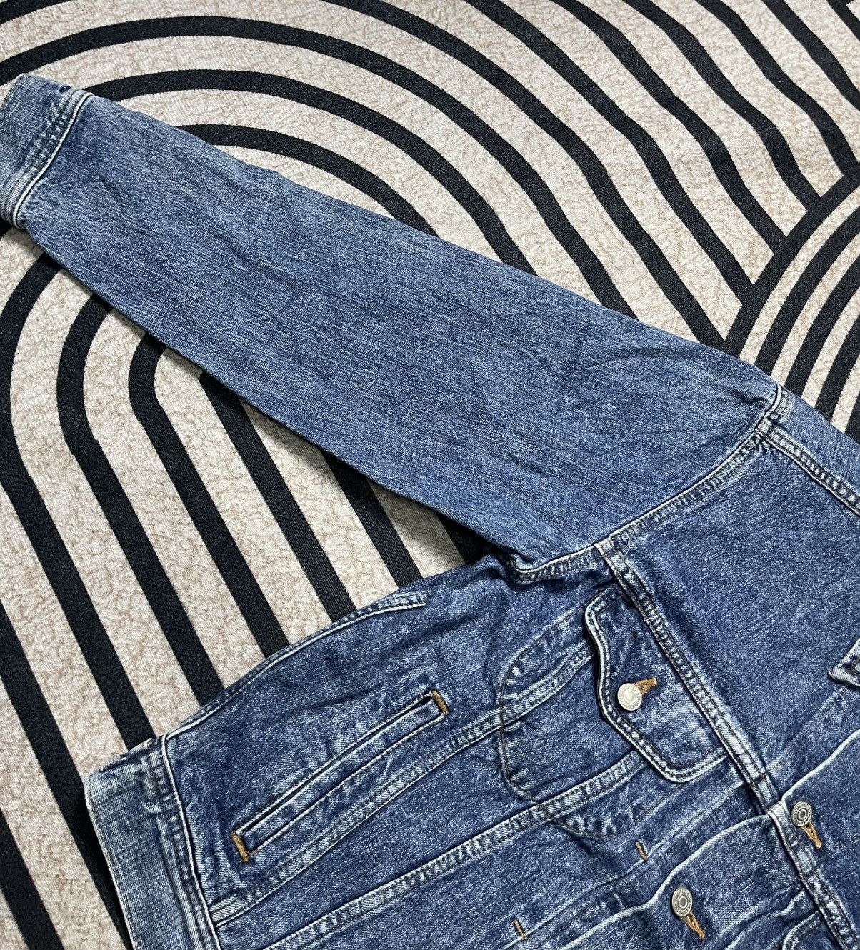 Edwin VINTAGE 90s EDWIN WESTERN DENIM JACKET Size US L / EU 52-54 / 3 - 8 Thumbnail