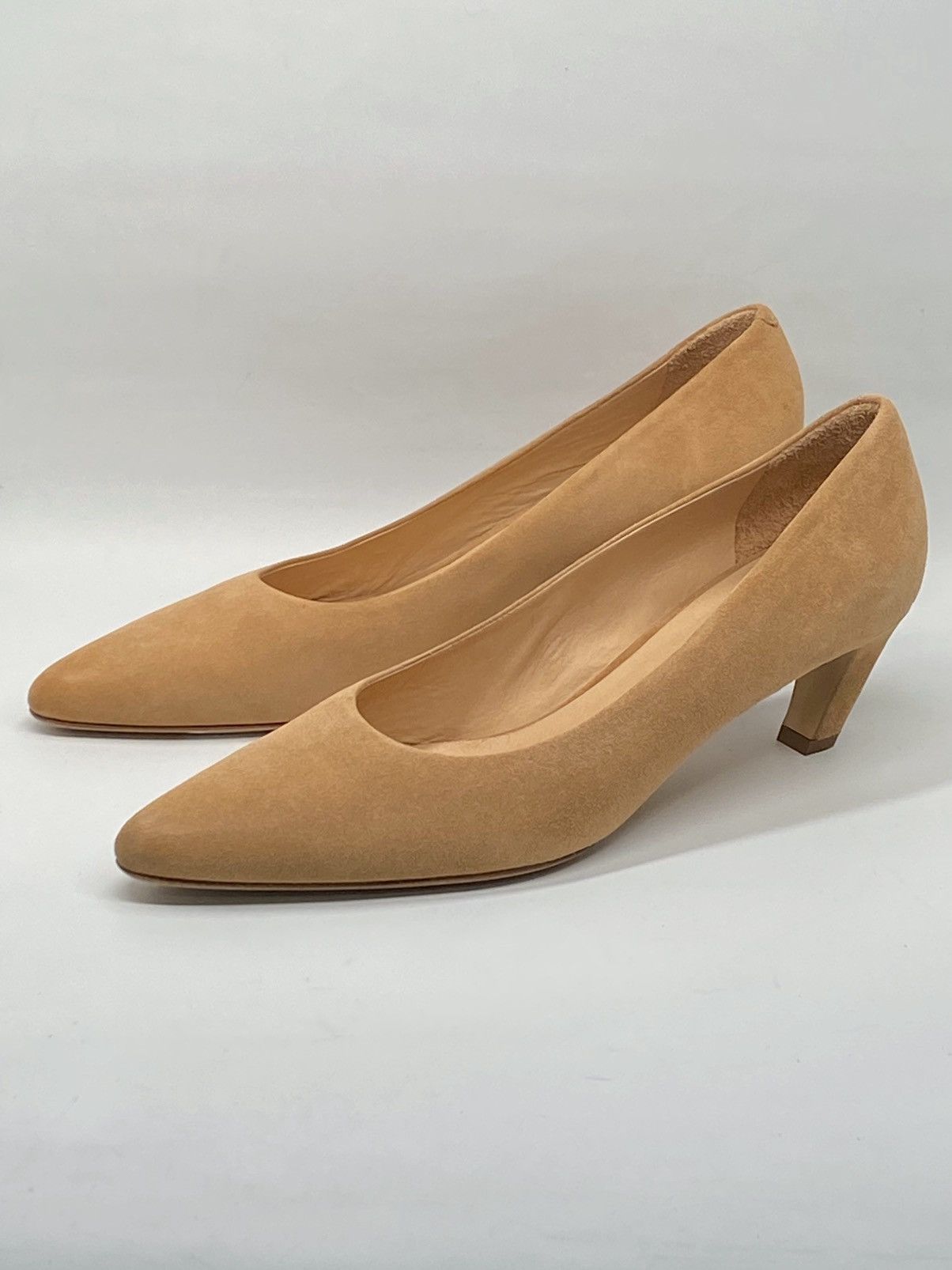 Gabriela Hearst Gabriela Hearst Peggy 50MM Suede Pumps size 40 Size US 10 / IT 40 - 5 Thumbnail