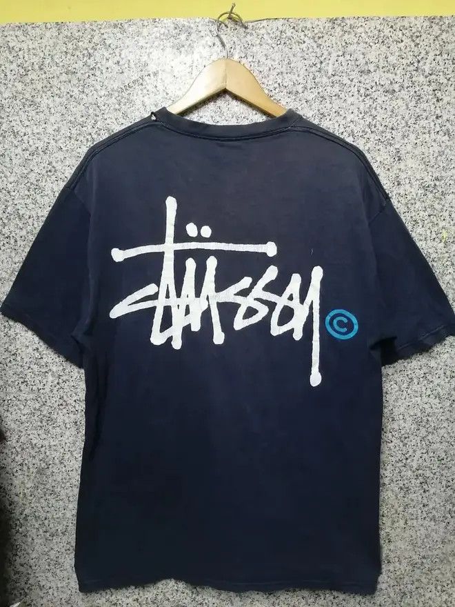 Stussy VINTAGE DISTRESSED STUSSY VERY RARE Size US L / EU 52-54 / 3 - 1 Thumbnail