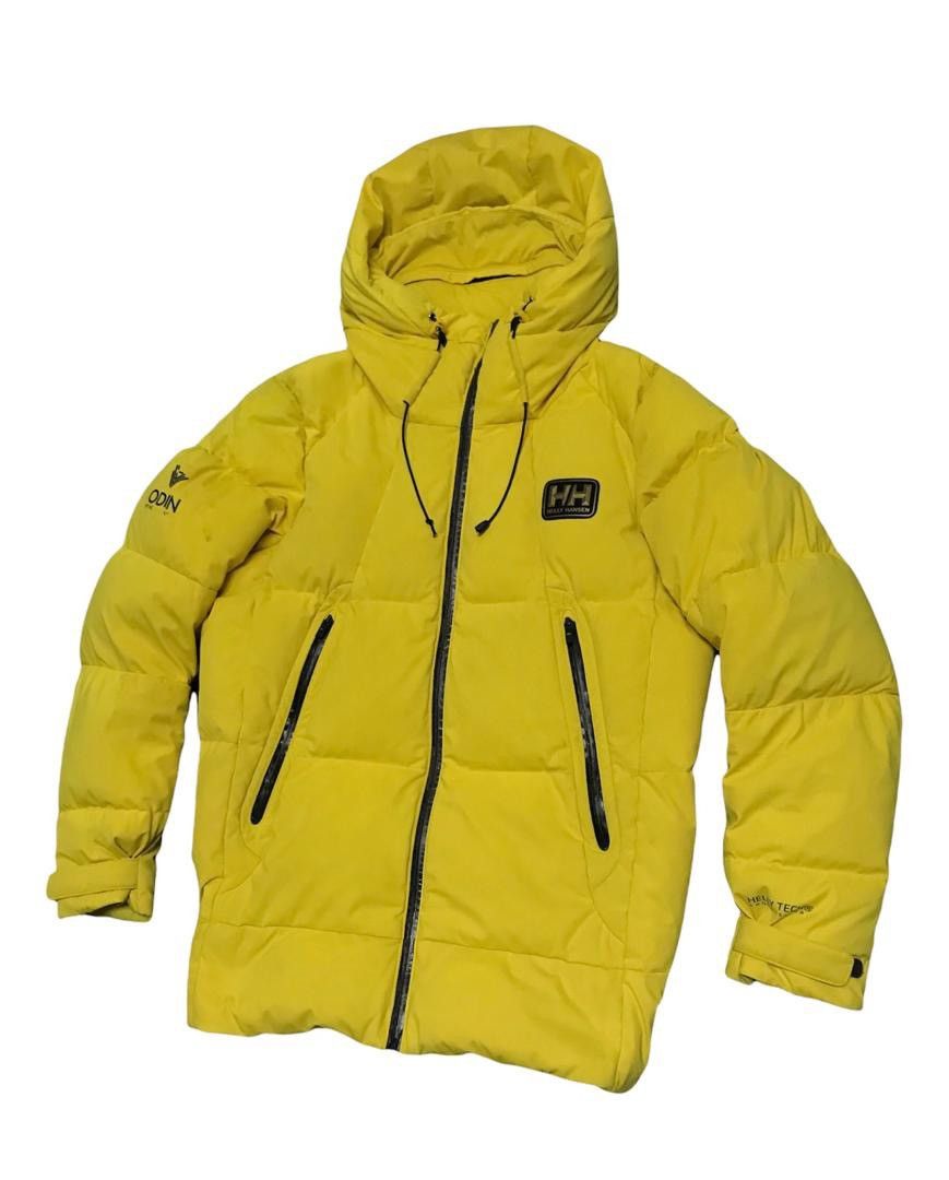 Helly Hansen × Vintage STEAL💥Helly Hansen Duck Down Yellow Puffer Jacket Size US M / EU 48-50 / 2 - 3 Thumbnail