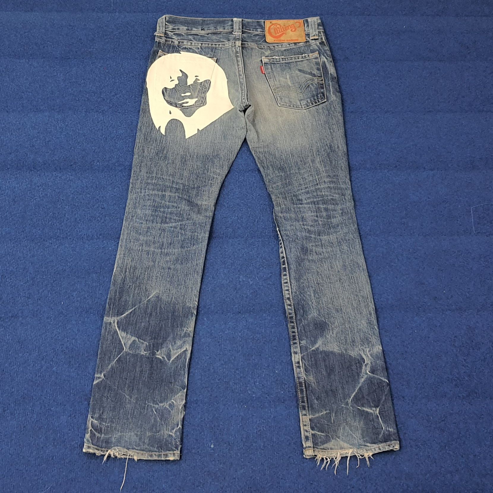 Hysteric Glamour Vintage Hysteric Glamour Kinky Custom Logo Jeans C258N12 Size 31" - 1 Thumbnail