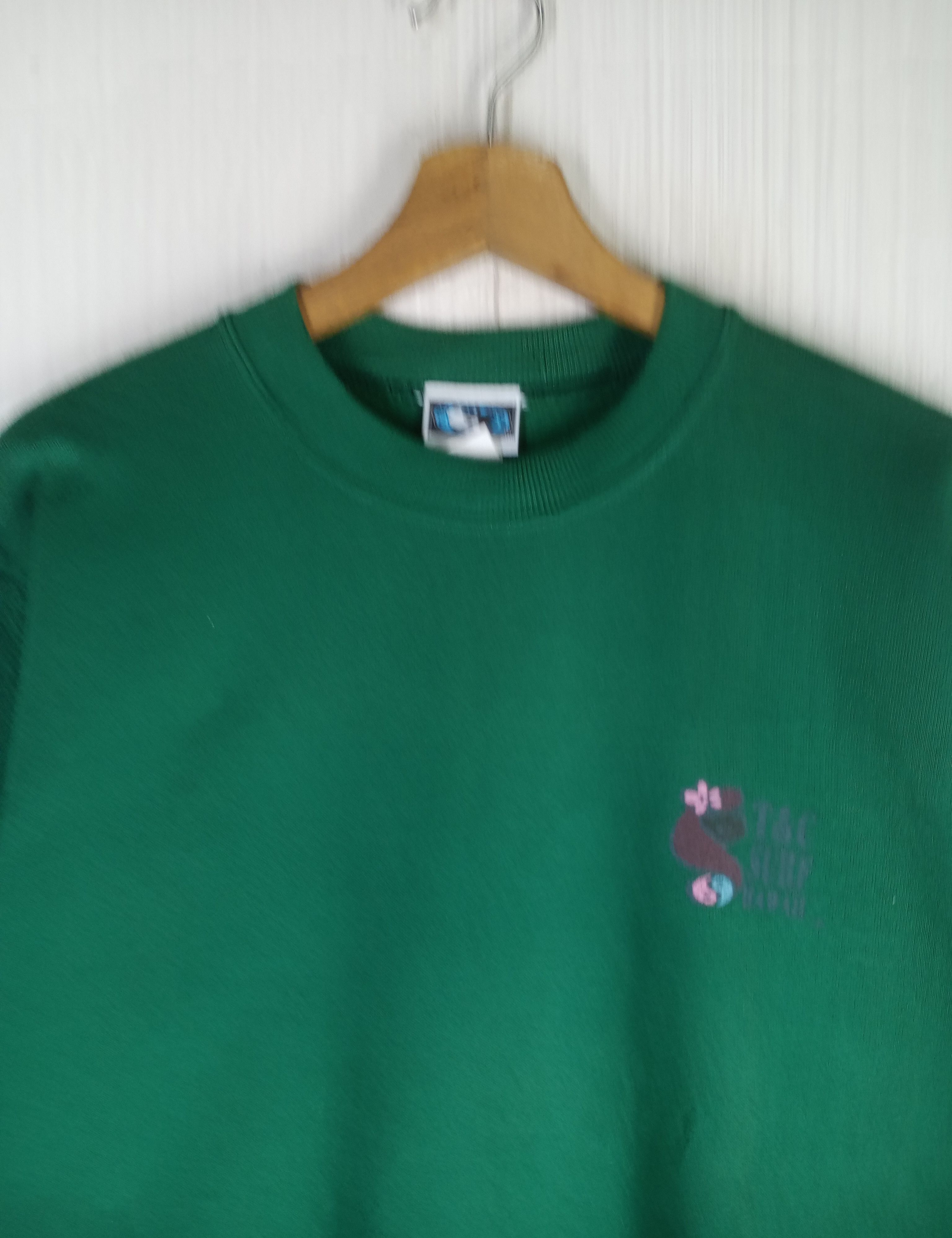 Ron Jon Surf Shop Rare Vintage 90s T&C Surf Hawaii Crewneck Sweatshirt Size US XL / EU 56 / 4 - 4 Thumbnail
