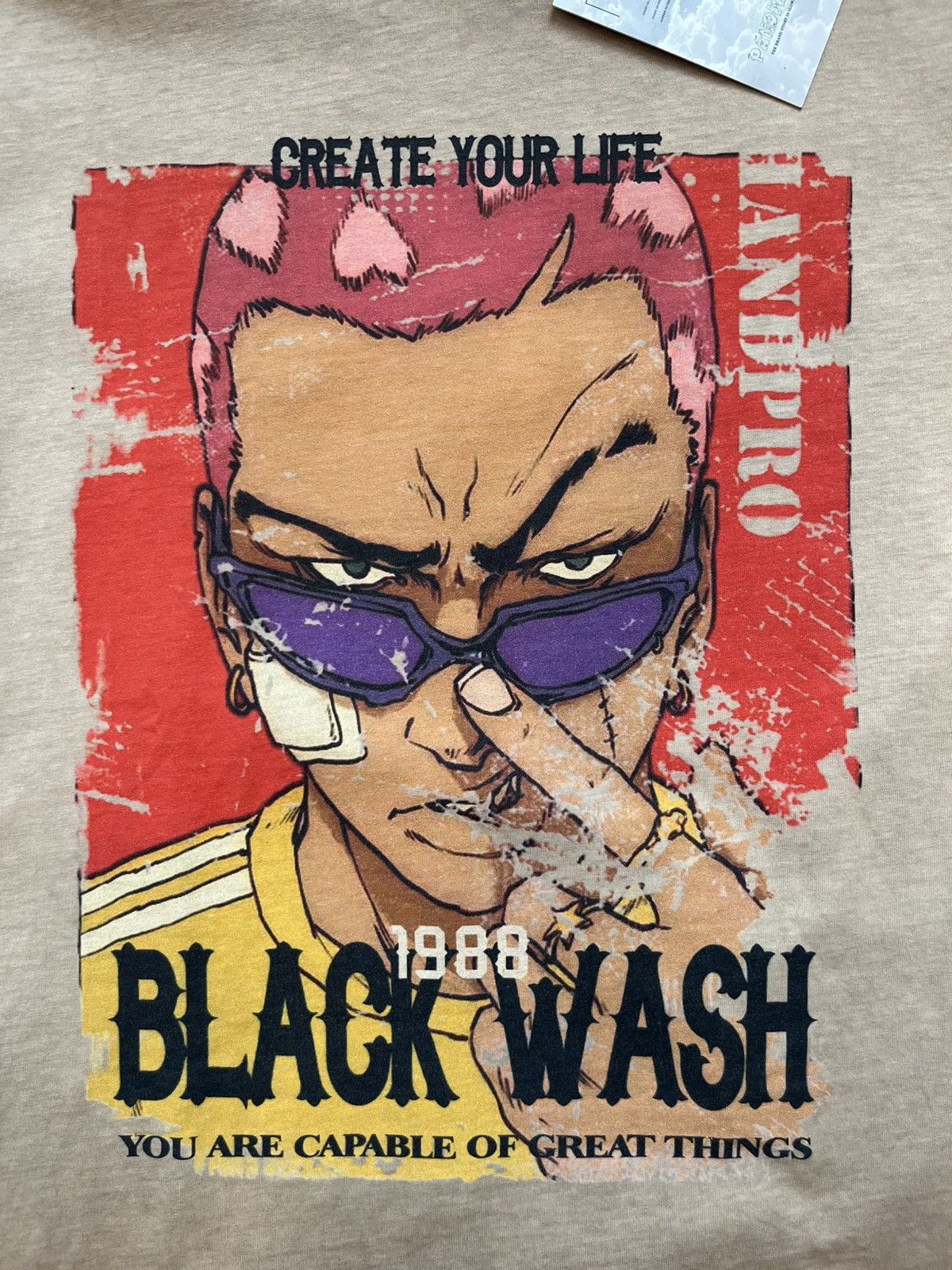 Other Vancarhell Large Brown Relax Fit 1988 Black Wash Graphic Tee Size US L / EU 52-54 / 3 - 2 Thumbnail
