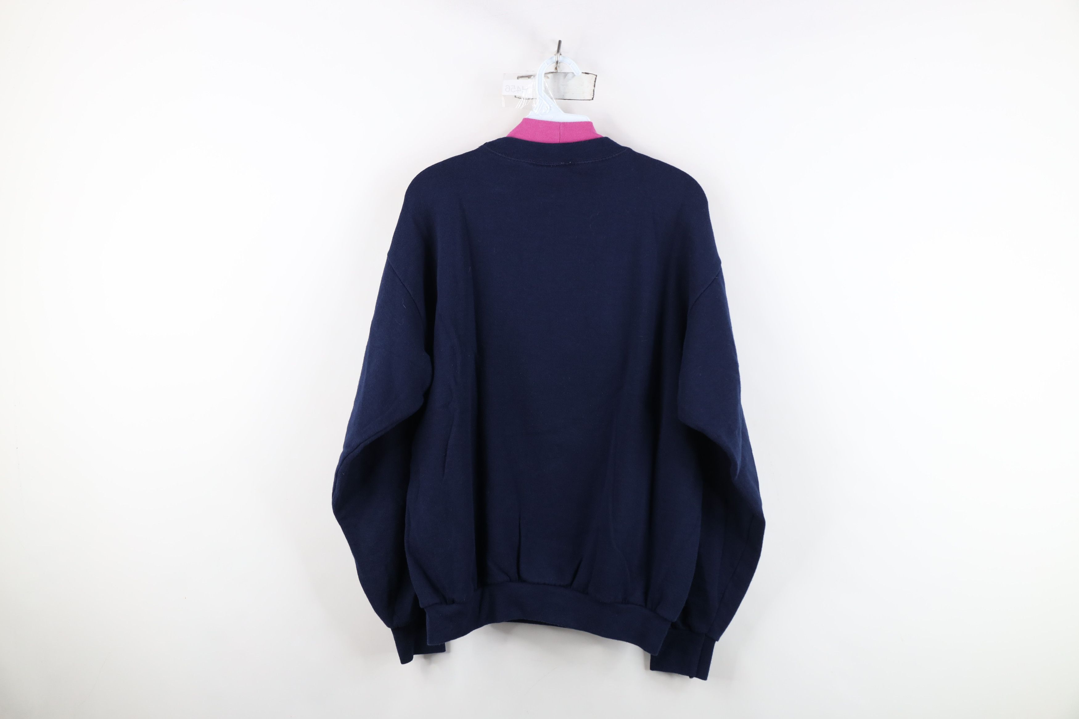 Vintage Vintage 90s Spell Out Flower Ohio Layered Sweatshirt USA Size M / US 6-8 / IT 42-44 - 9 Thumbnail
