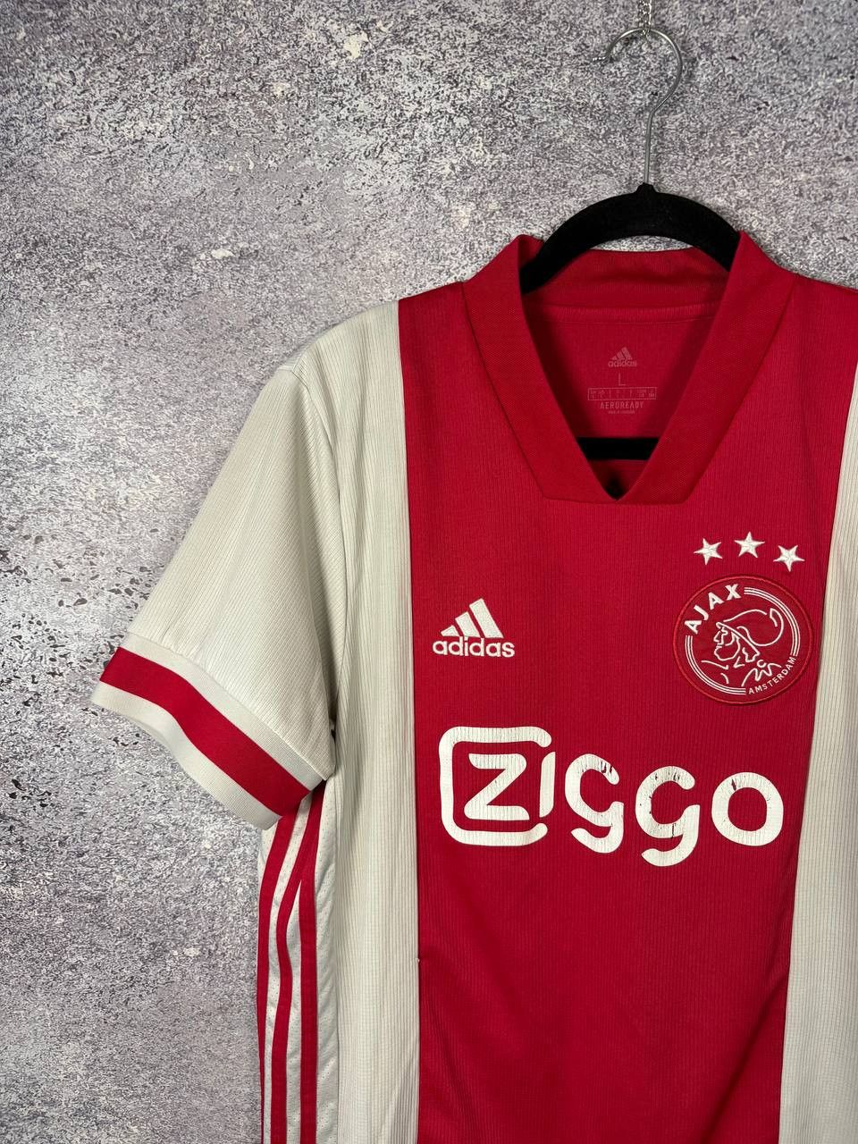 Adidas × Vintage Vintage AJAX 2020/21 Adidas Soccer Jersey Blokcore L sz Size US L / EU 52-54 / 3 - 4 Thumbnail