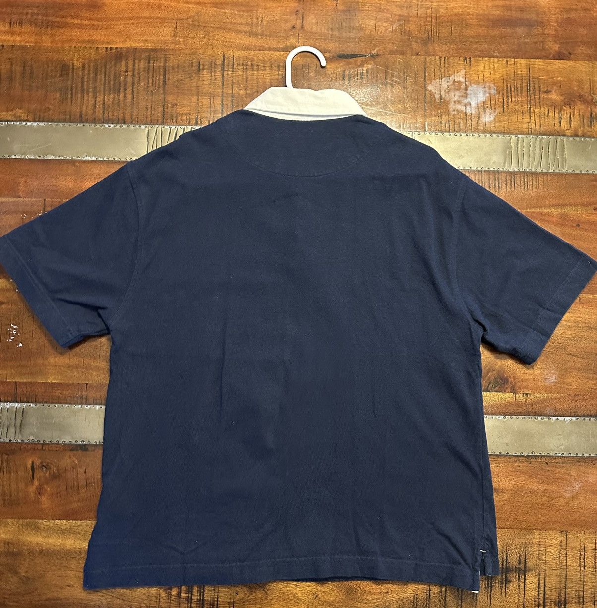 Banana Republic Banana Republic Navy Polo shirt Size US L / EU 52-54 / 3 - 3 Thumbnail