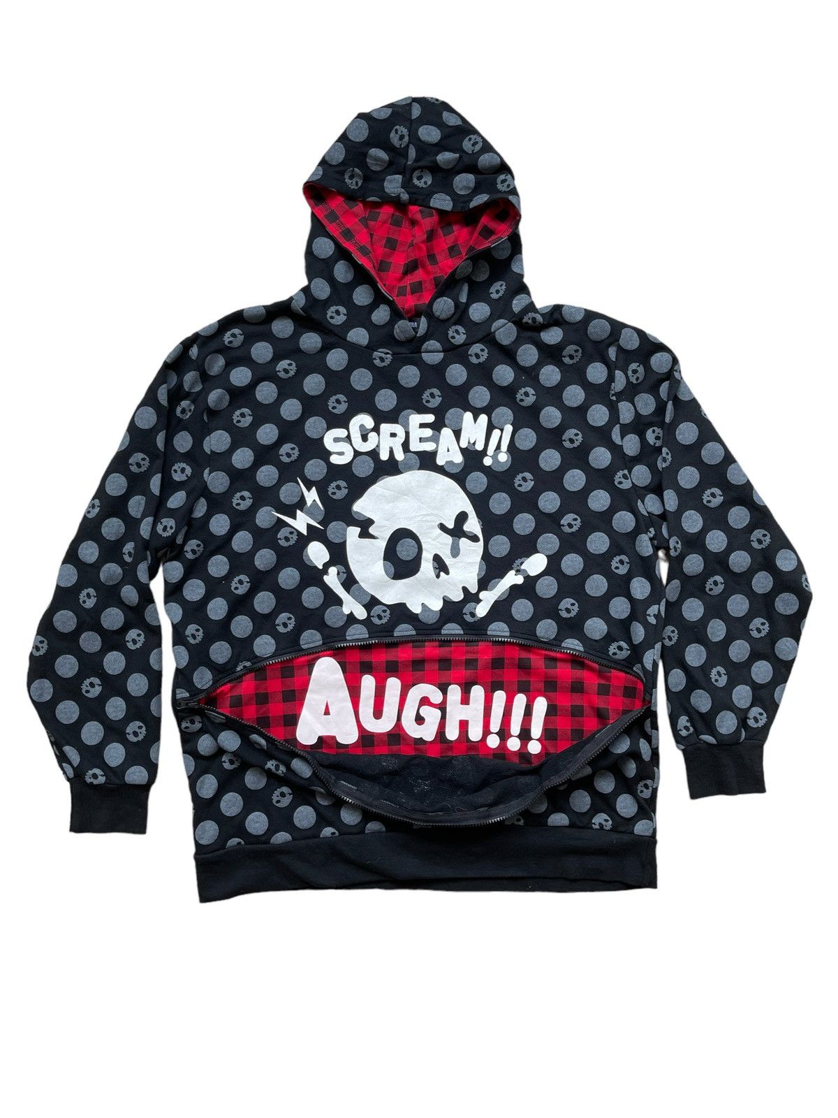 Beauty Beast × If Six Was Nine × Japanese Brand Y2K Space Opera Skull Fullprint Japanese Brand Hoodie Size US XL / EU 56 / 4 - 2 Thumbnail