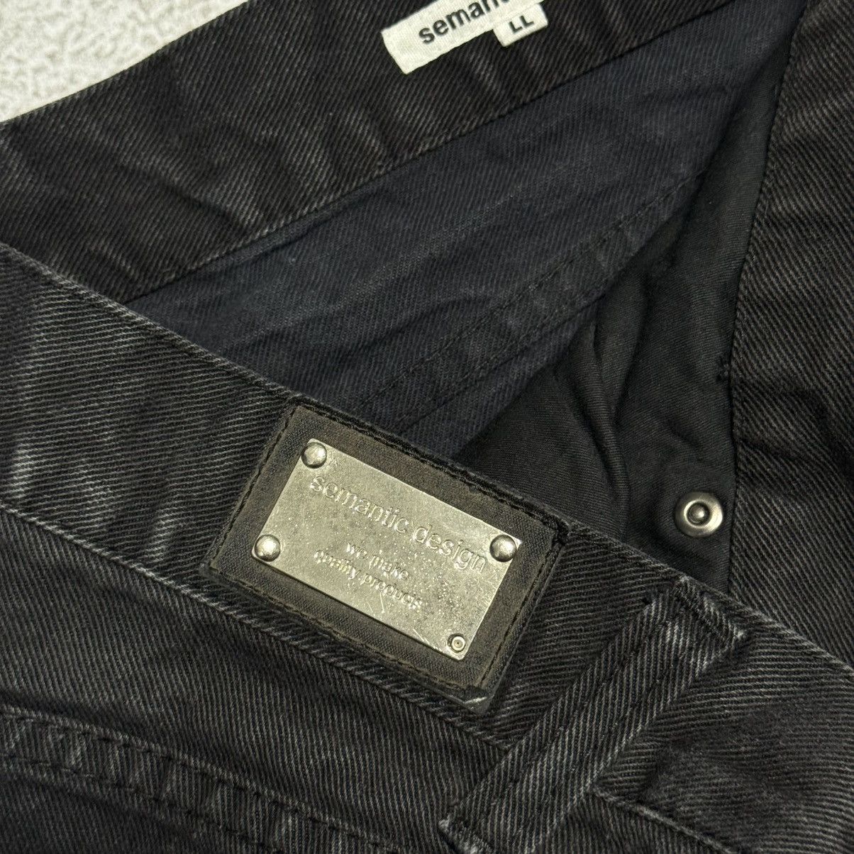 semanticdesign Vintage Semantic Design Denim Jeans Size US 34 / EU 50 - 4 Thumbnail