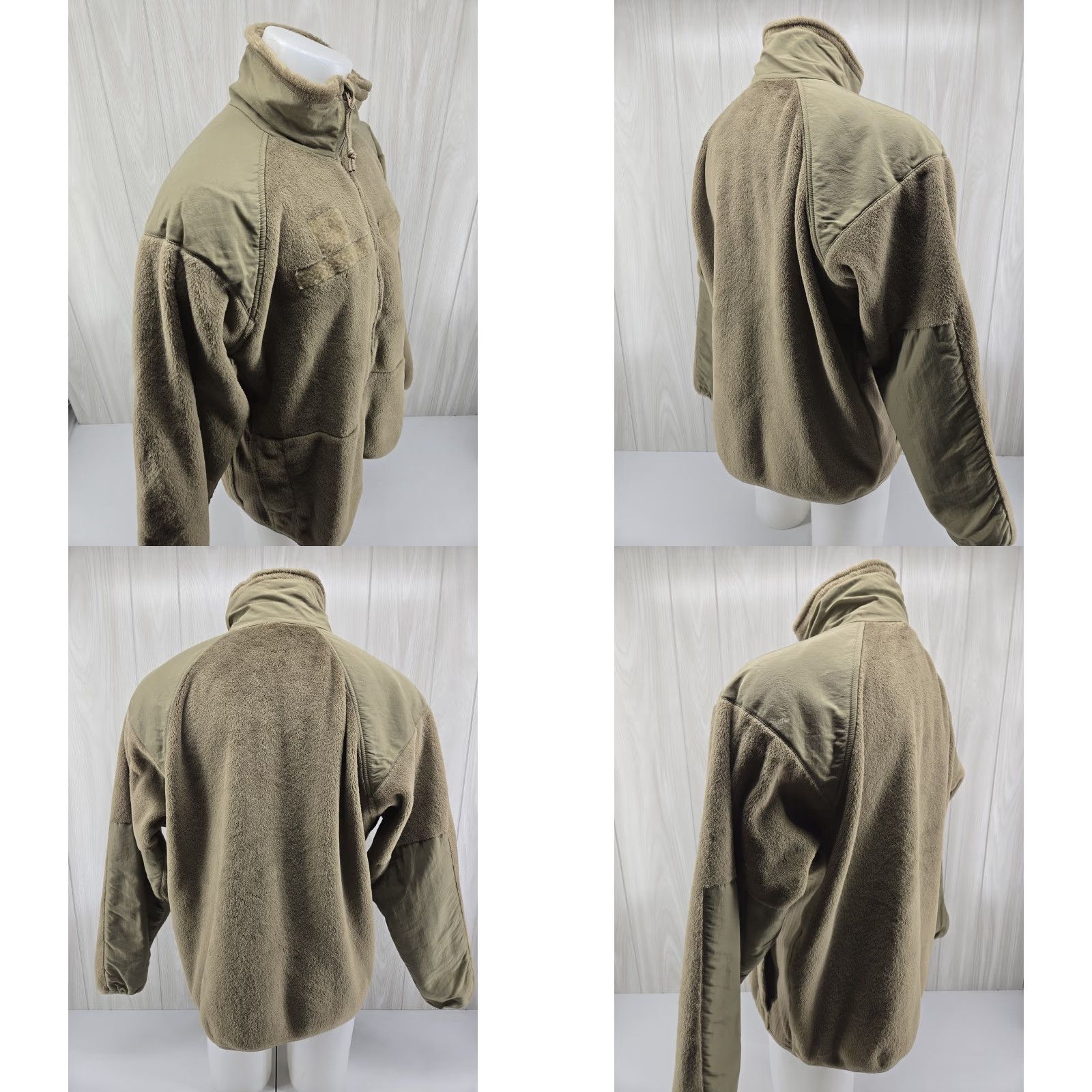 Vintage VINTAGE US Military Gen III Polartec Cold Weather Fleece Jacket Coyote Tan LARGE Regular Size US XXL / EU 58 / 5 - 8 Thumbnail