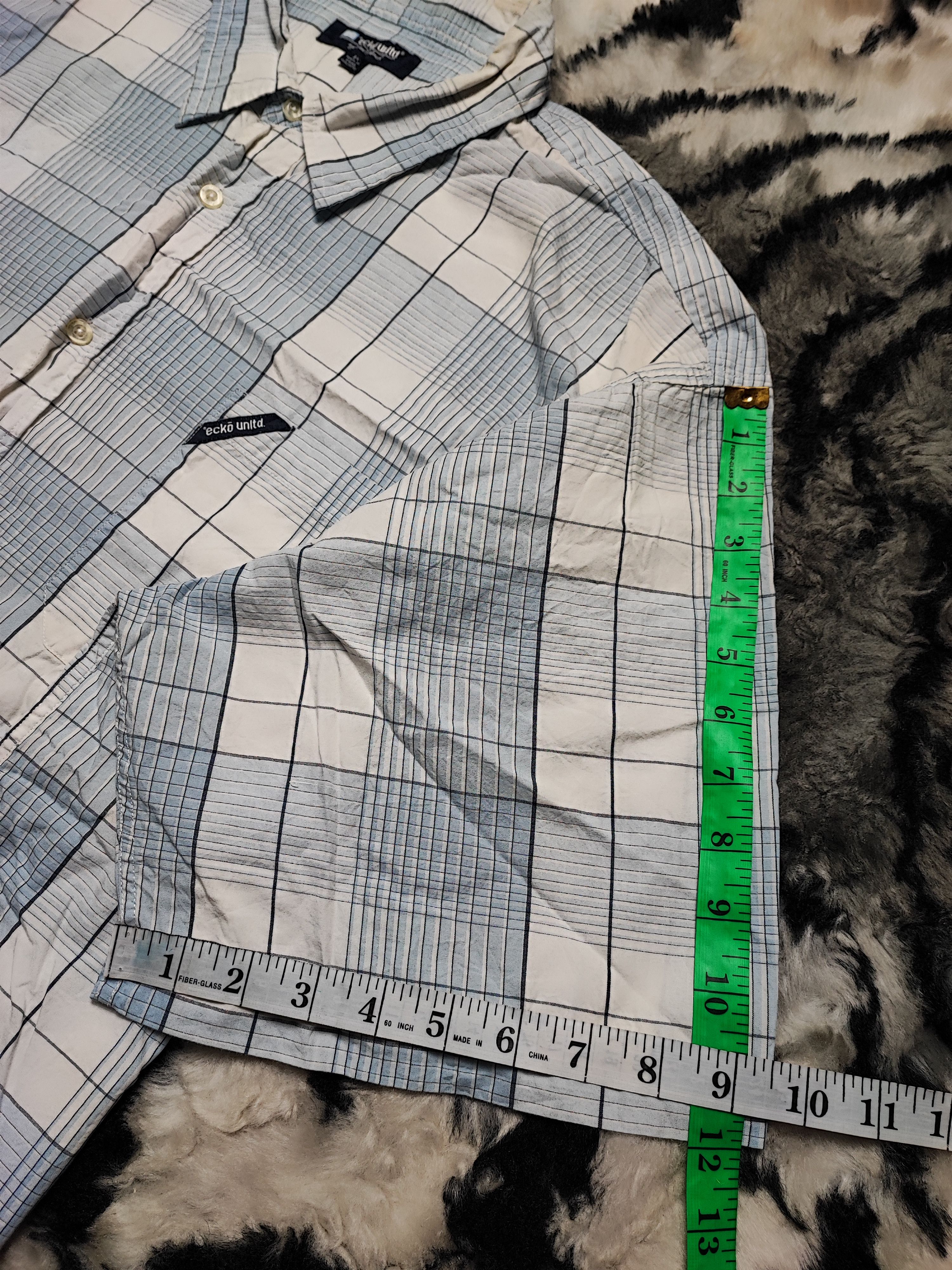 Ecko Unltd. Oversize Shirt Baggy Boxy Checked by Ecko Unltd Size US XXL / EU 58 / 5 - 8 Thumbnail