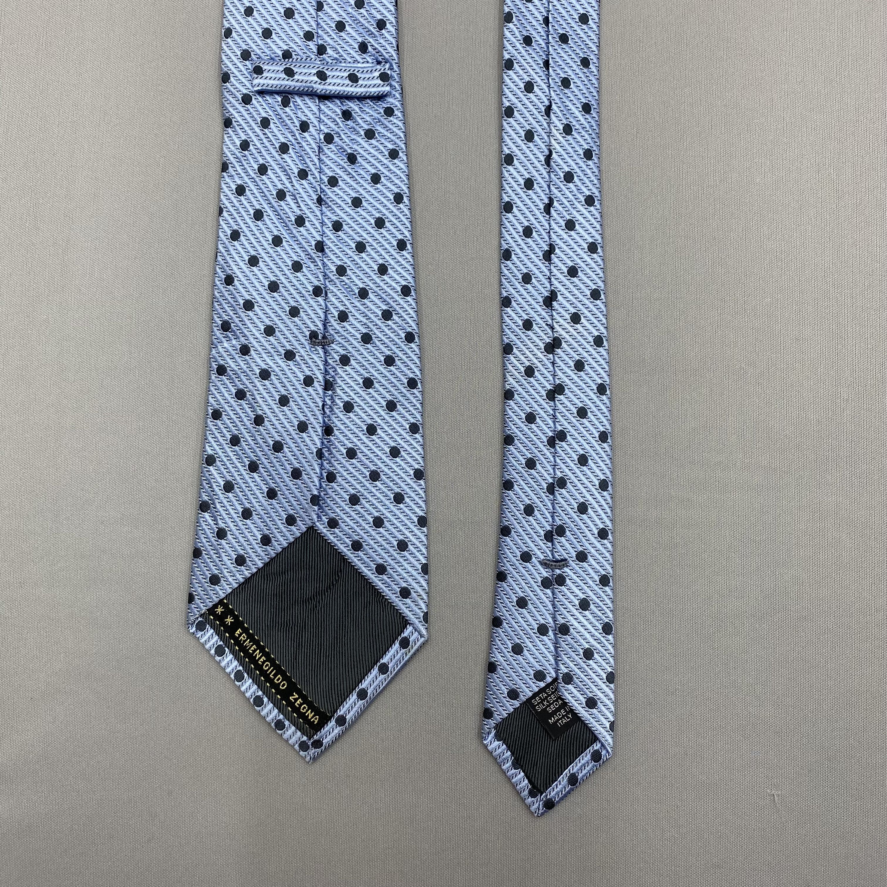 Ermenegildo Zegna Vintage Ermenegildo Zegna SILK Necktie Cravate Pure Silk Size ONE SIZE - 6 Thumbnail