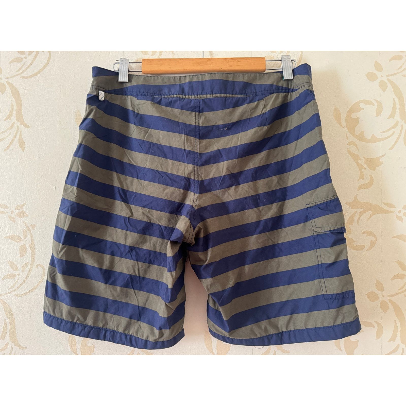 J.Crew Men's 32 J.Crew Stripe Boardshorts Swim Trunks Size US 38 / EU 54 - 3 Thumbnail