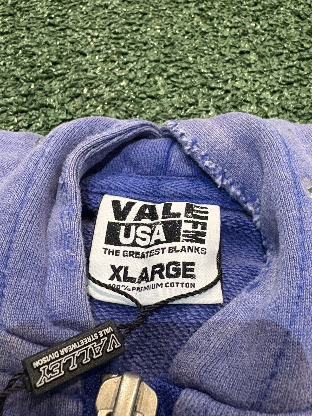 Vale VALE FOREVER “SEA CLUSTER” ZIP UP - SIZE XL - (BLUE) Size US XL / EU 56 / 4 - 4 Thumbnail