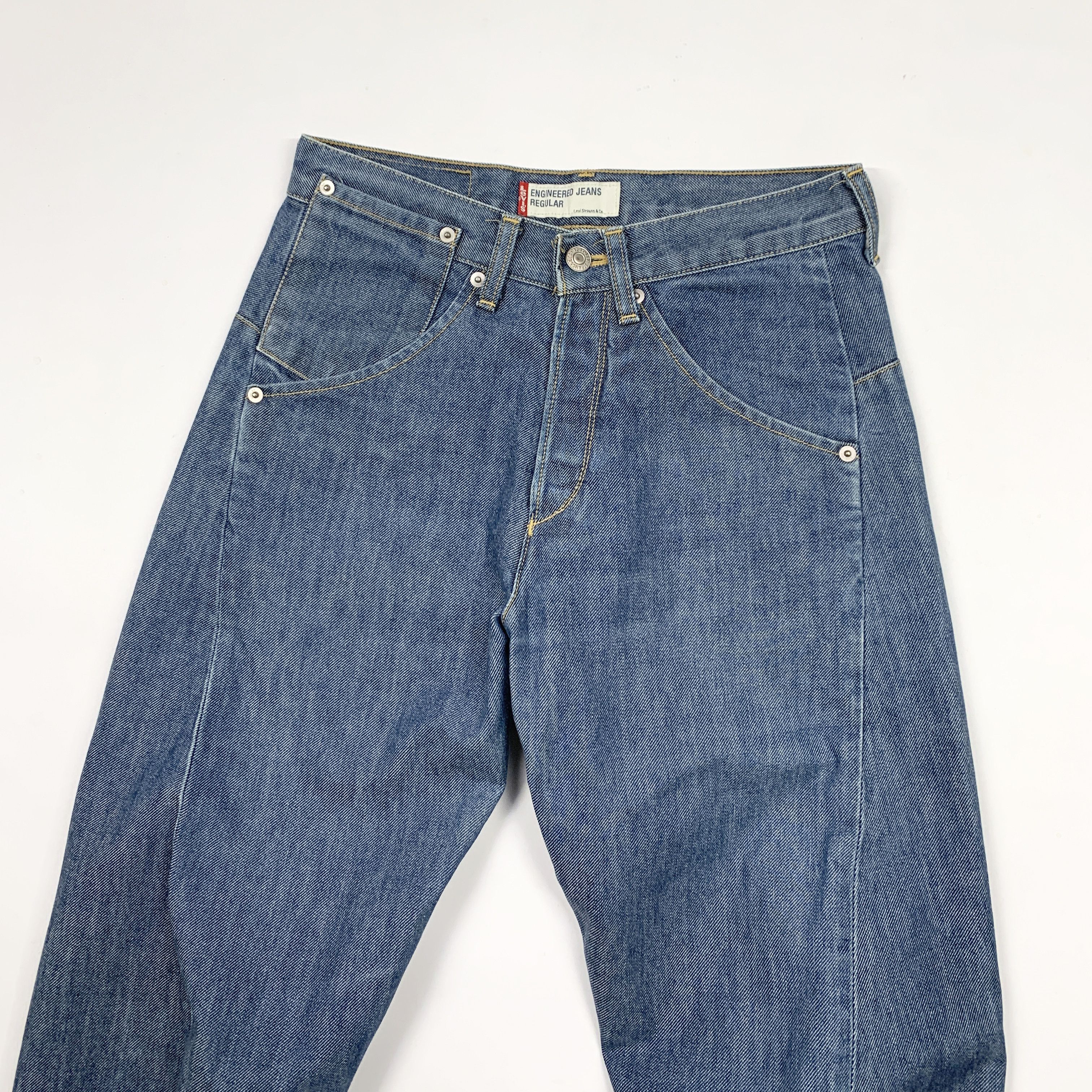 Levi's Engineered 00s Regular Denim Jeans Size US 29 - 3 Thumbnail