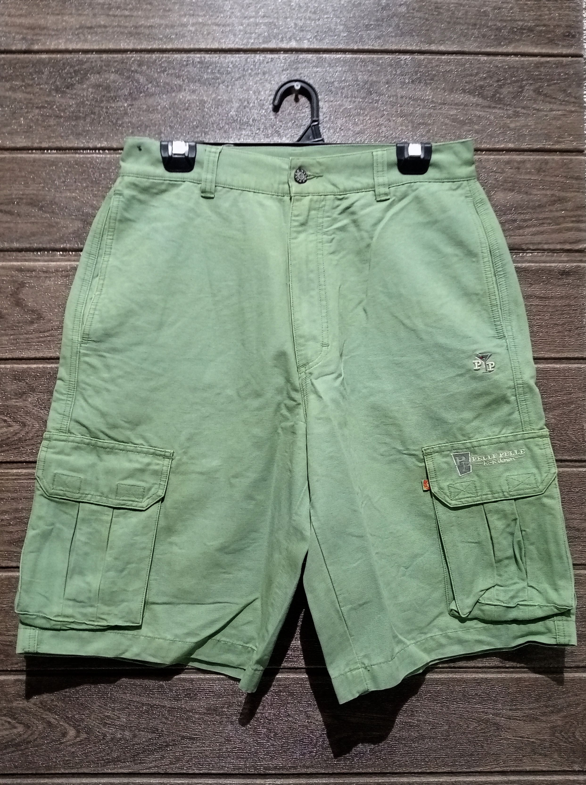 Pelle Pelle Pelle Pelle Marc Buchanan Hi-Fi Denim Shorts Size US 32 / EU 48 - 10 Thumbnail