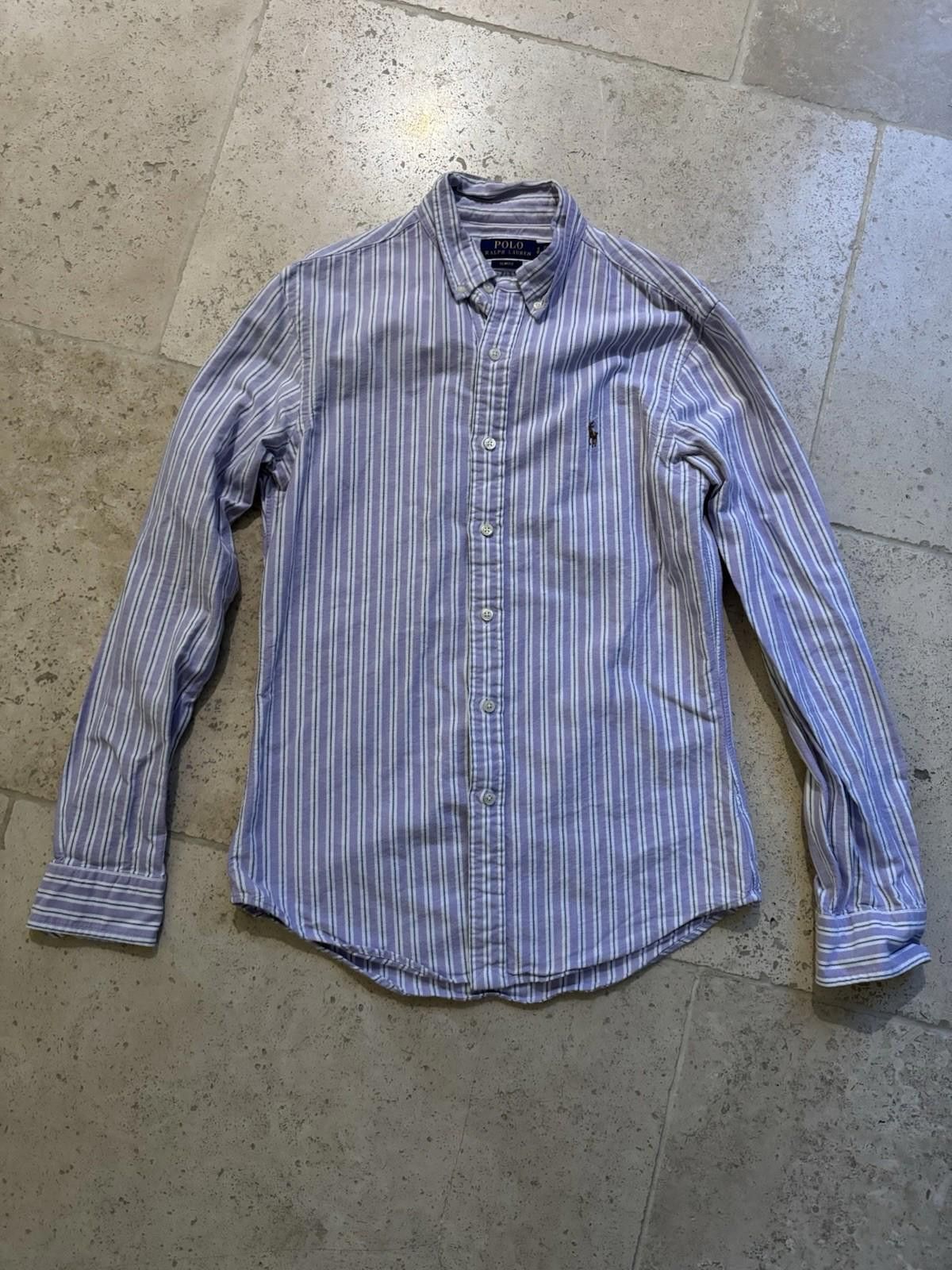 Polo Ralph Lauren Ralph Lauren Men's Slim Fit Long Sleeve Shirt Purple, Small Size US S / EU 44-46 / 1 - 1 Thumbnail