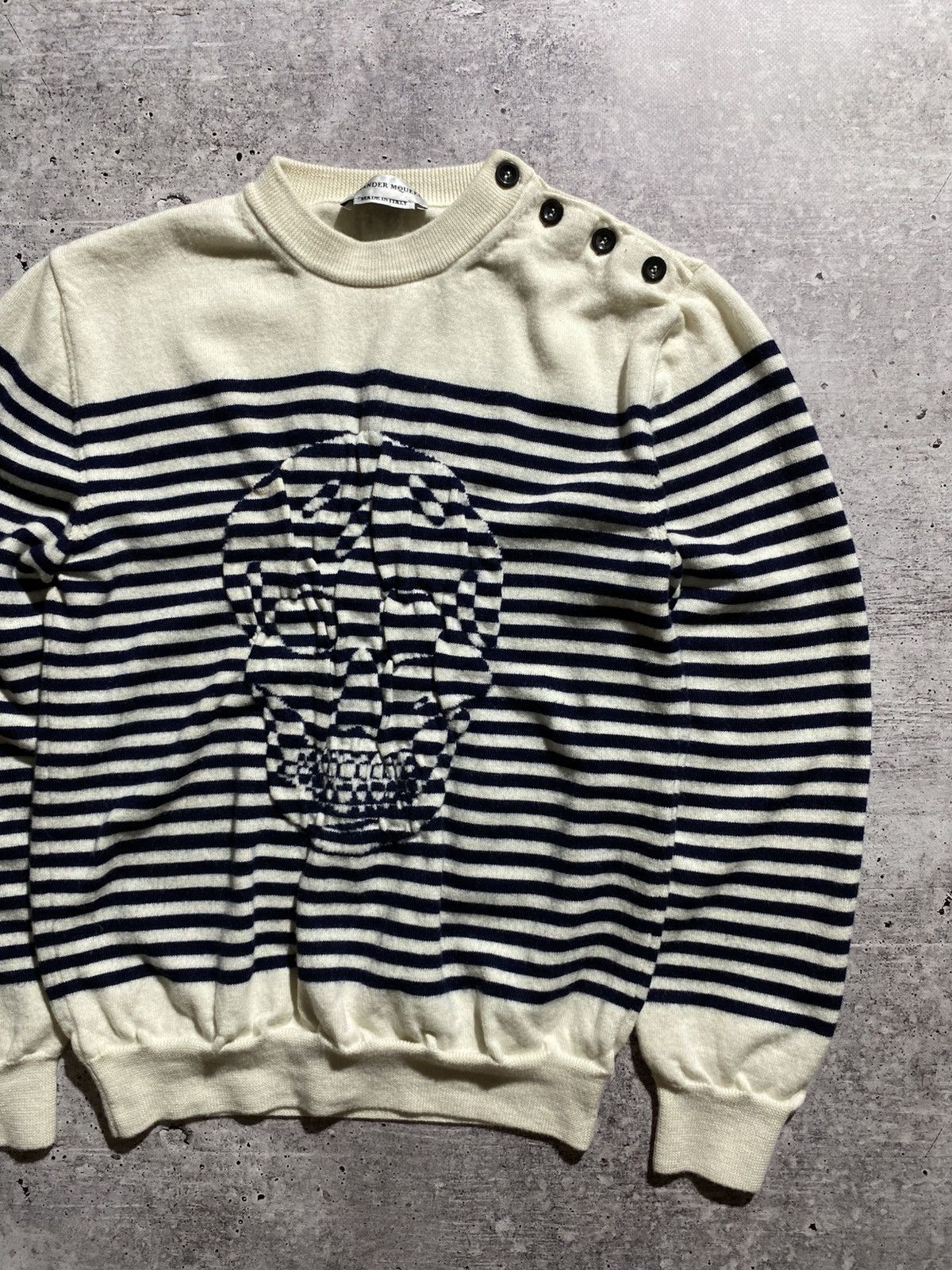 Alexander McQueen 💀Alexander Mqueen rare SKULL sweater Size L / US 10 / IT 46 - 4 Thumbnail