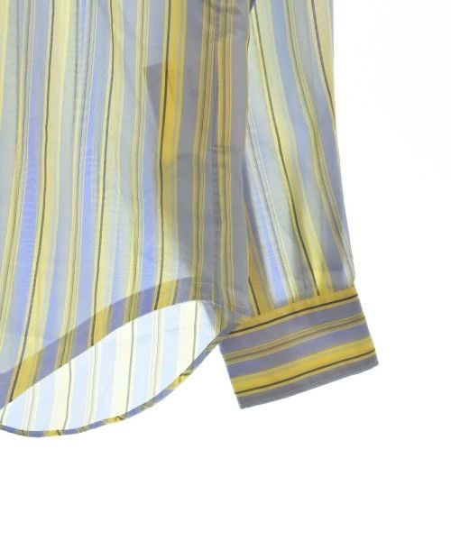 Comme des Garcons Homme Plus Shirt Long Sleeve Stripes Light blue x Yellow x Gray Size US XS / EU 42 / 0 - 5 Thumbnail