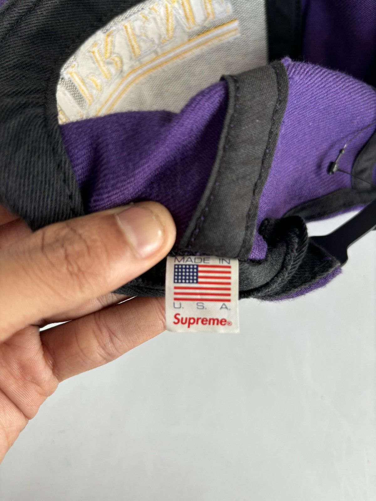 Supreme Supreme Stripes 5 Panel Purple Size ONE SIZE - 8 Thumbnail