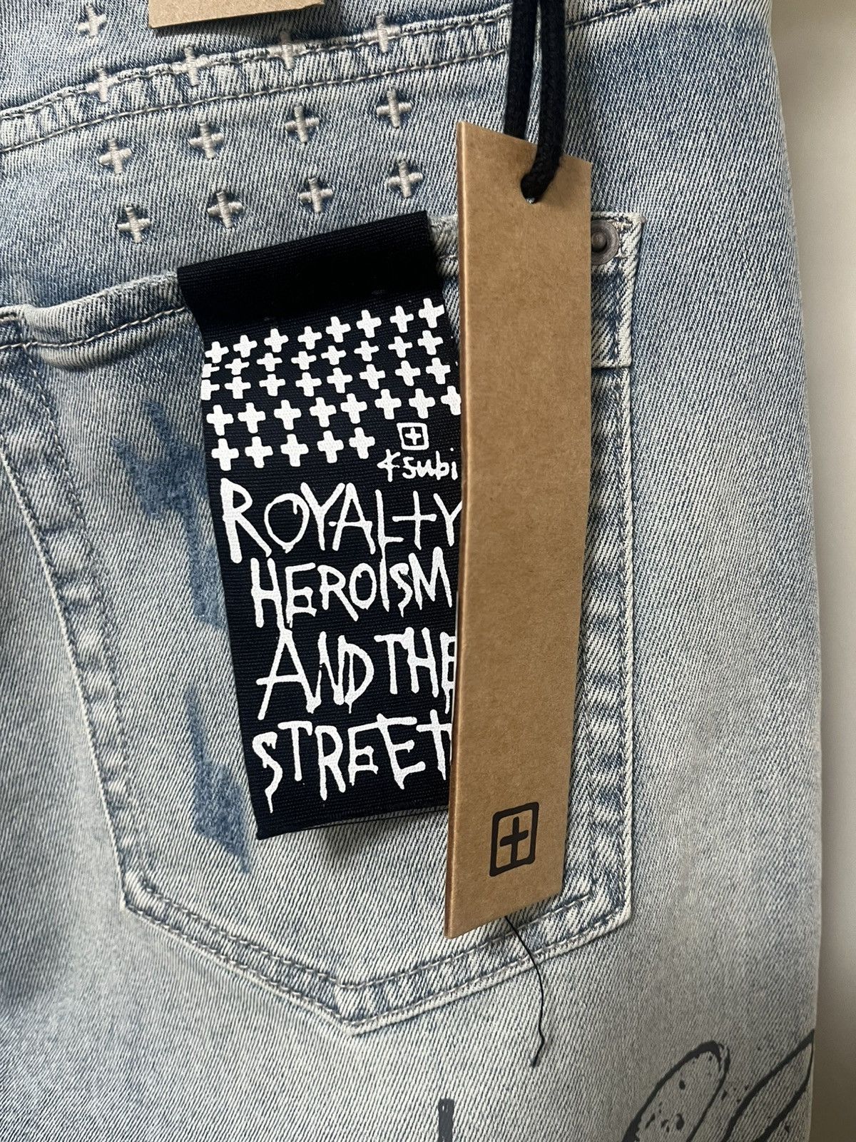 Ksubi Ksubi Grafitti Marker Jeans Sz 36 Size US 36 / EU 52 - 7 Thumbnail