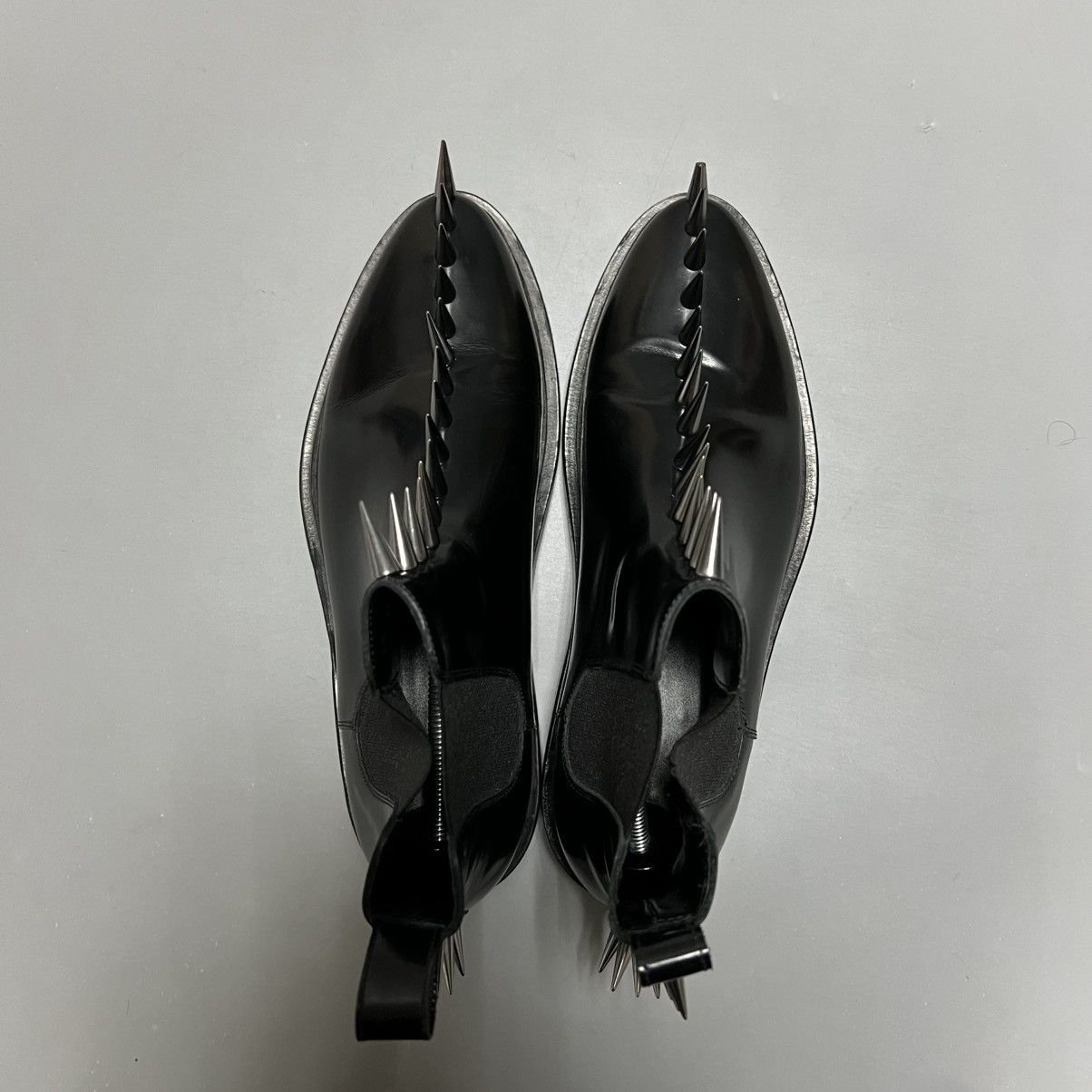 Balenciaga Balenciaga Spike Accents Leather Chelsea Boots Black men's Size US 6.5 / EU 39-40 - 9 Thumbnail