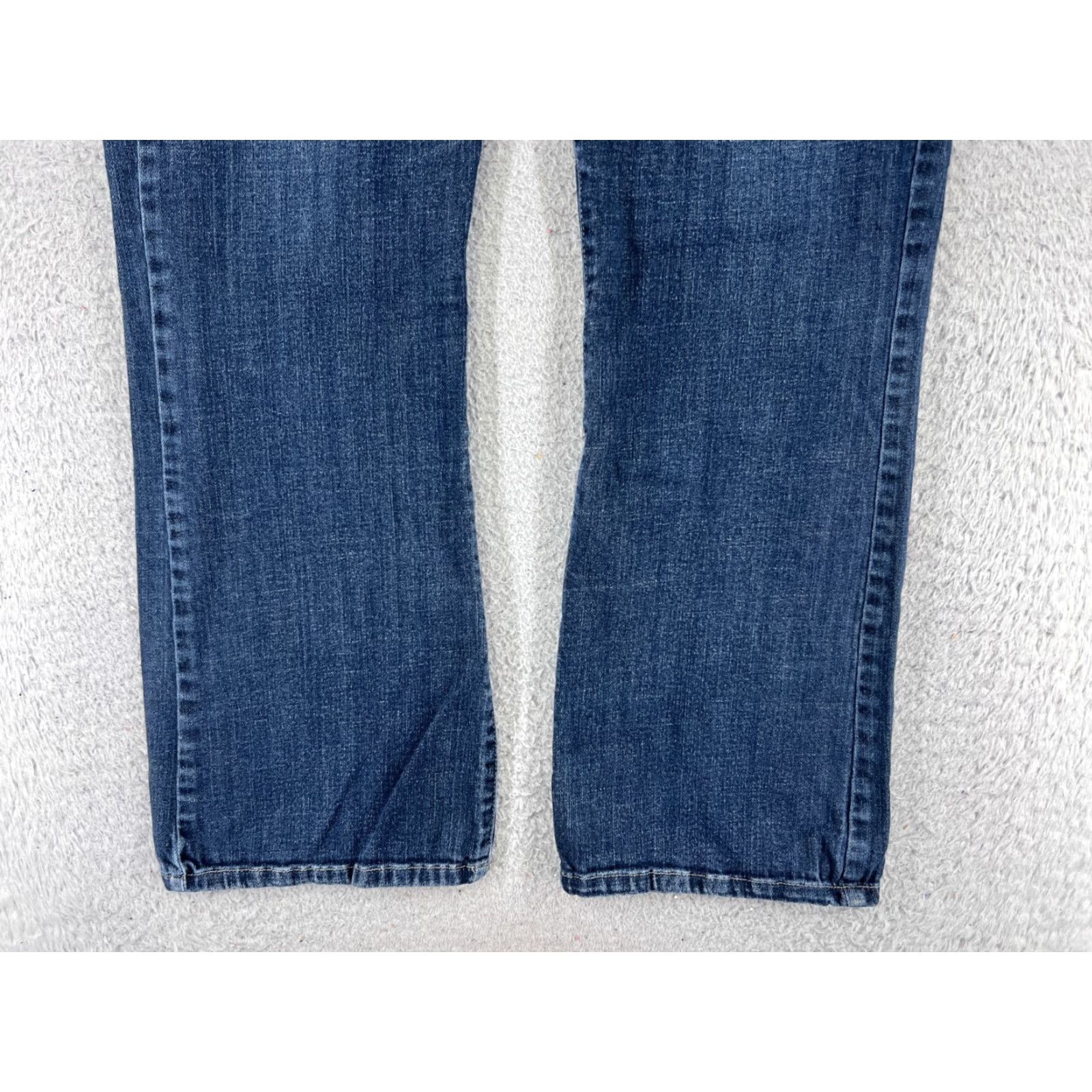Lee Lee Women's Bootcut Jeans 30x29 Blue Denim Mid Rise Cotton Slim Fit American Style Size 30" / US 8 / IT 44 - 2 Thumbnail